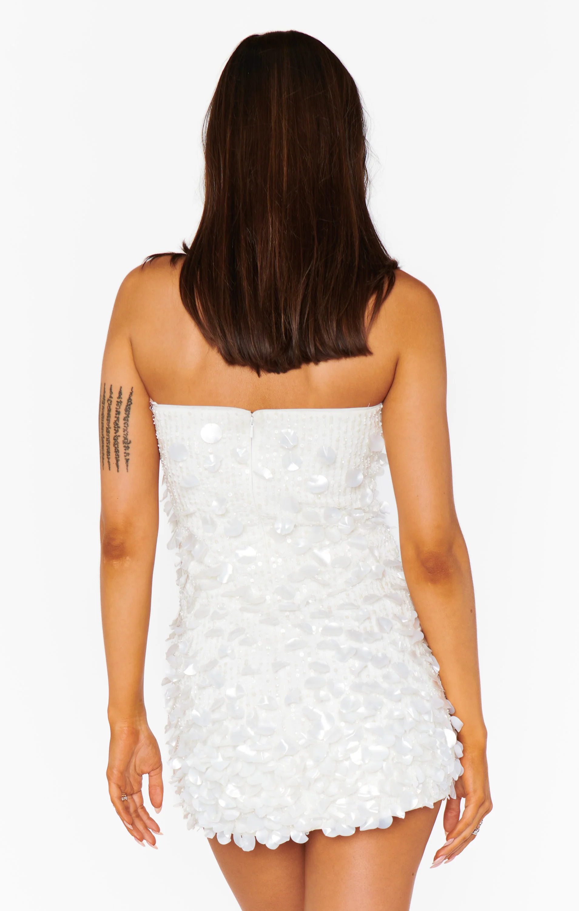 Savvy Tube Dress ~ Shiny Shell Embellishment - Image 7