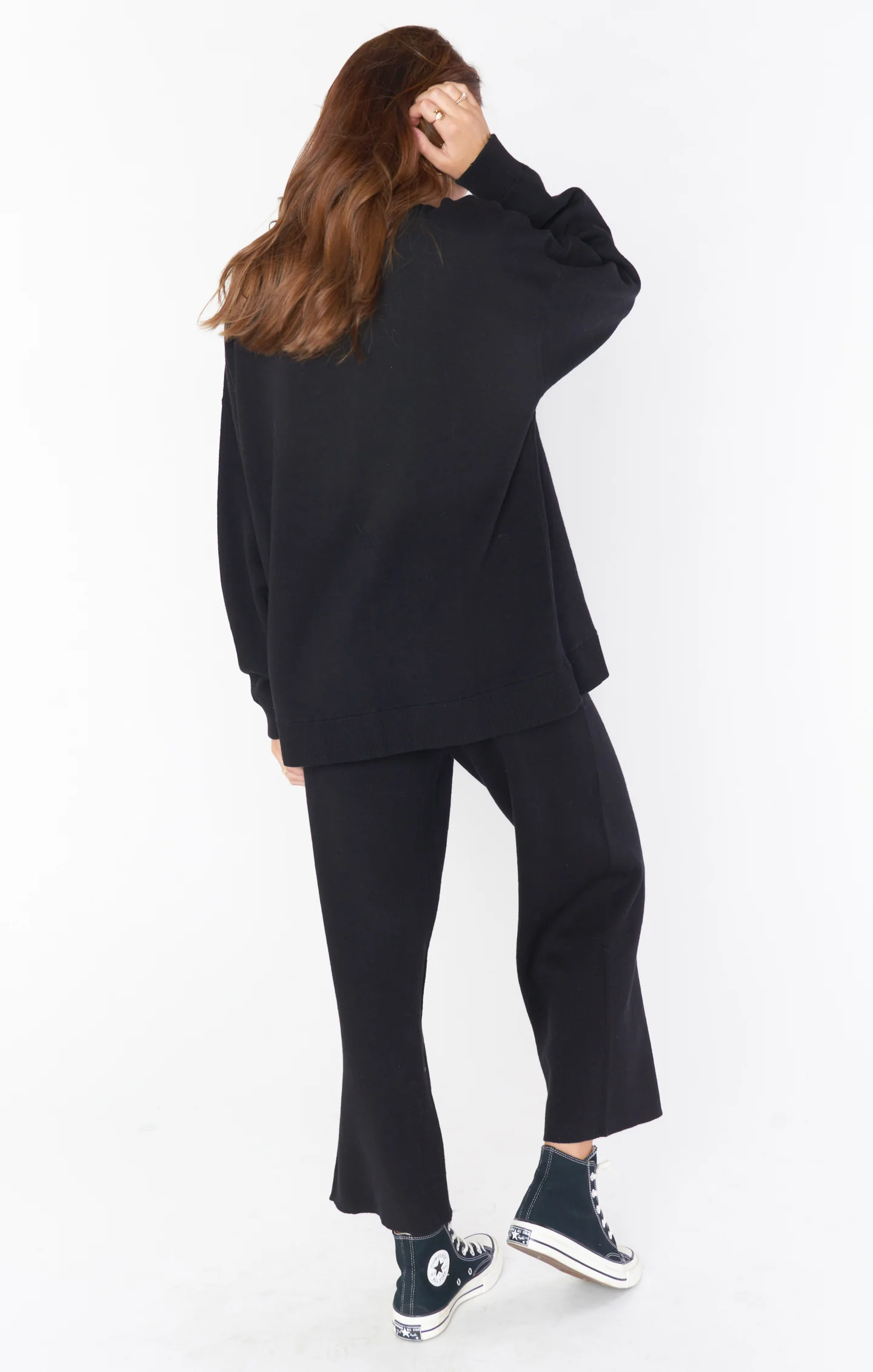 Scout Sweater ~ Black Knit - Image 4