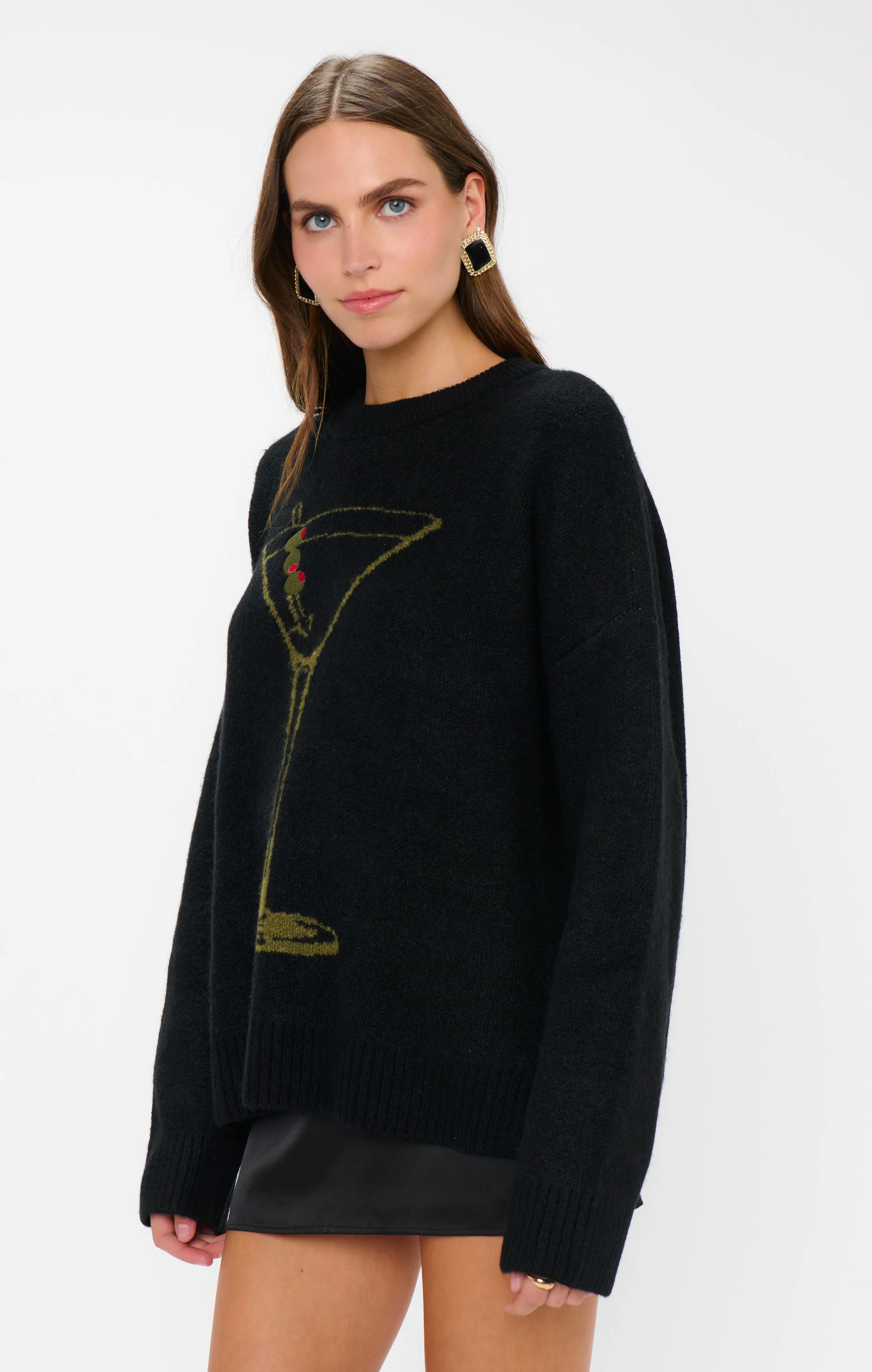 Settle In Sweater ~ Dirty Martini Knit - Image 5