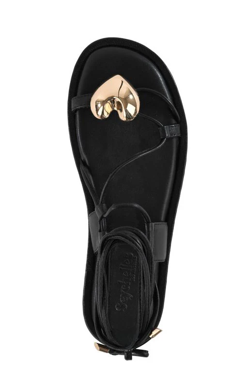 Seychells Take You There Sandal ~ Black - Image 5
