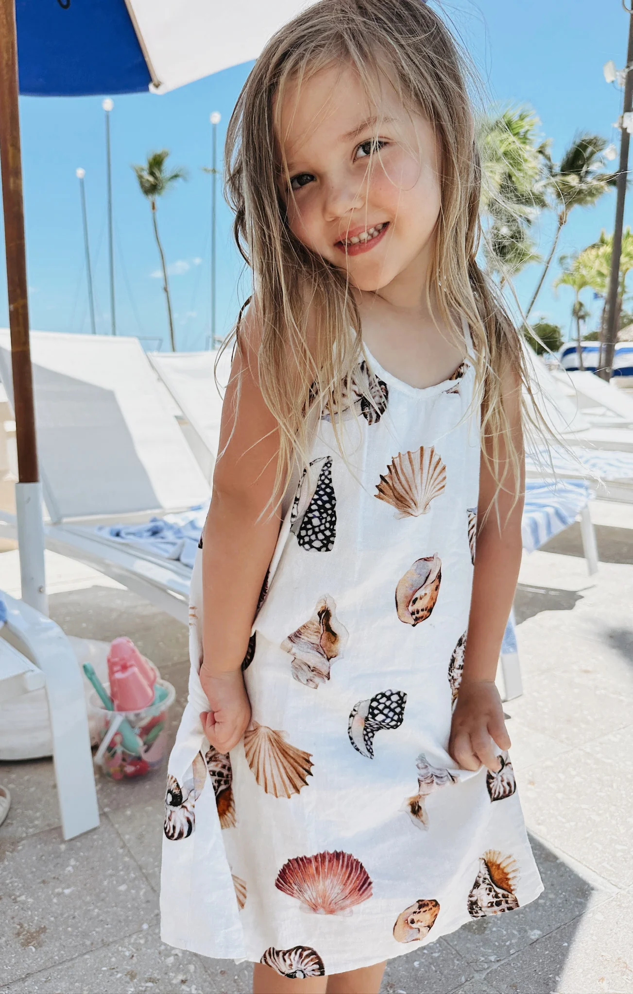 Sidekick Dress ~ Shell Linen - Image 3