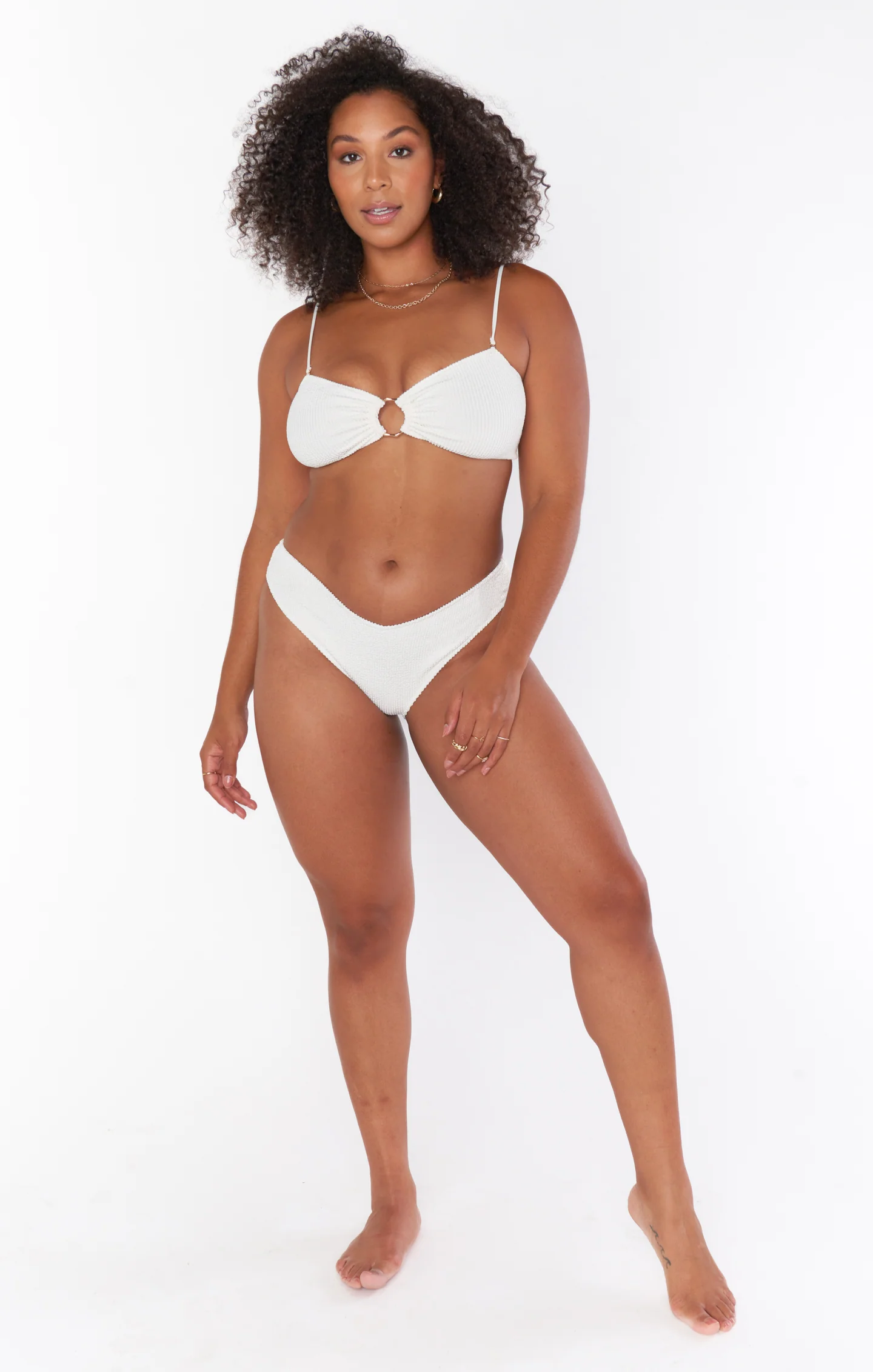 Silvana Bottom ~ Ivory Scrunch - Image 7