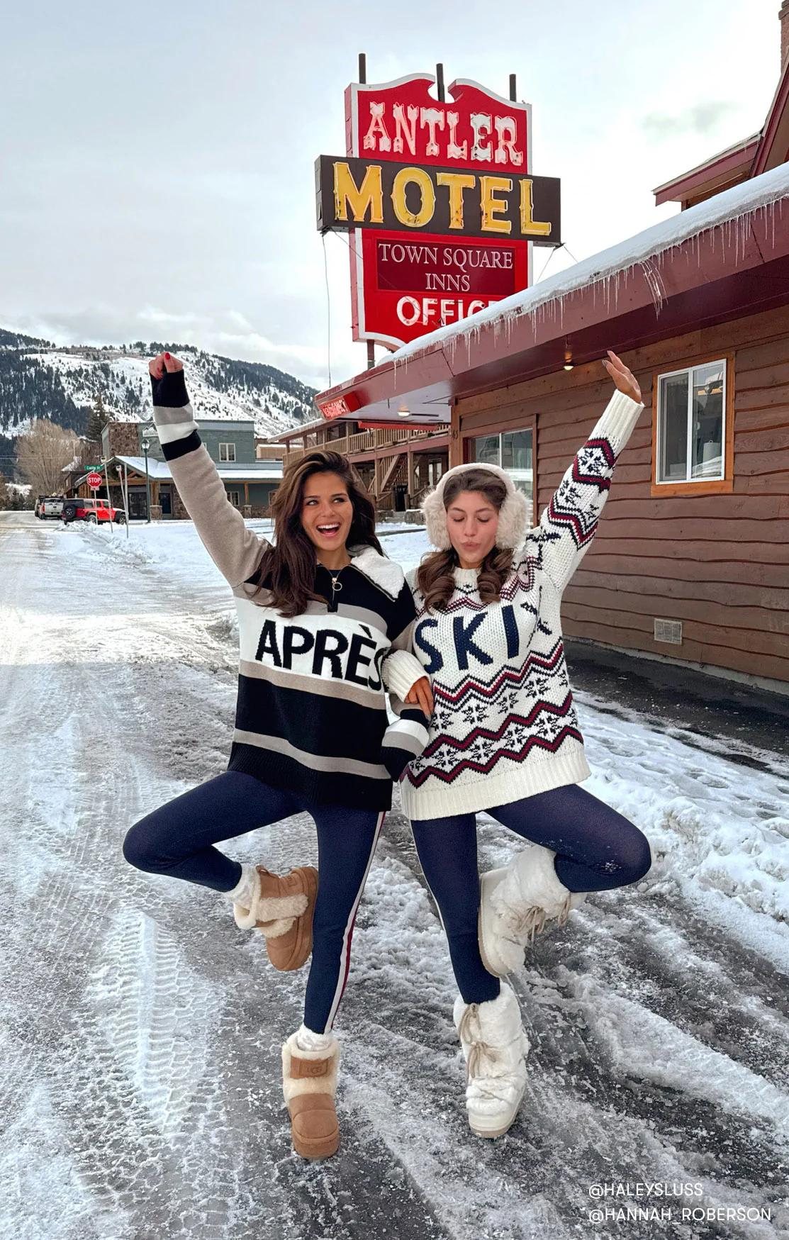Ski in Sweater ~ Cream Ski Knit - Image 2