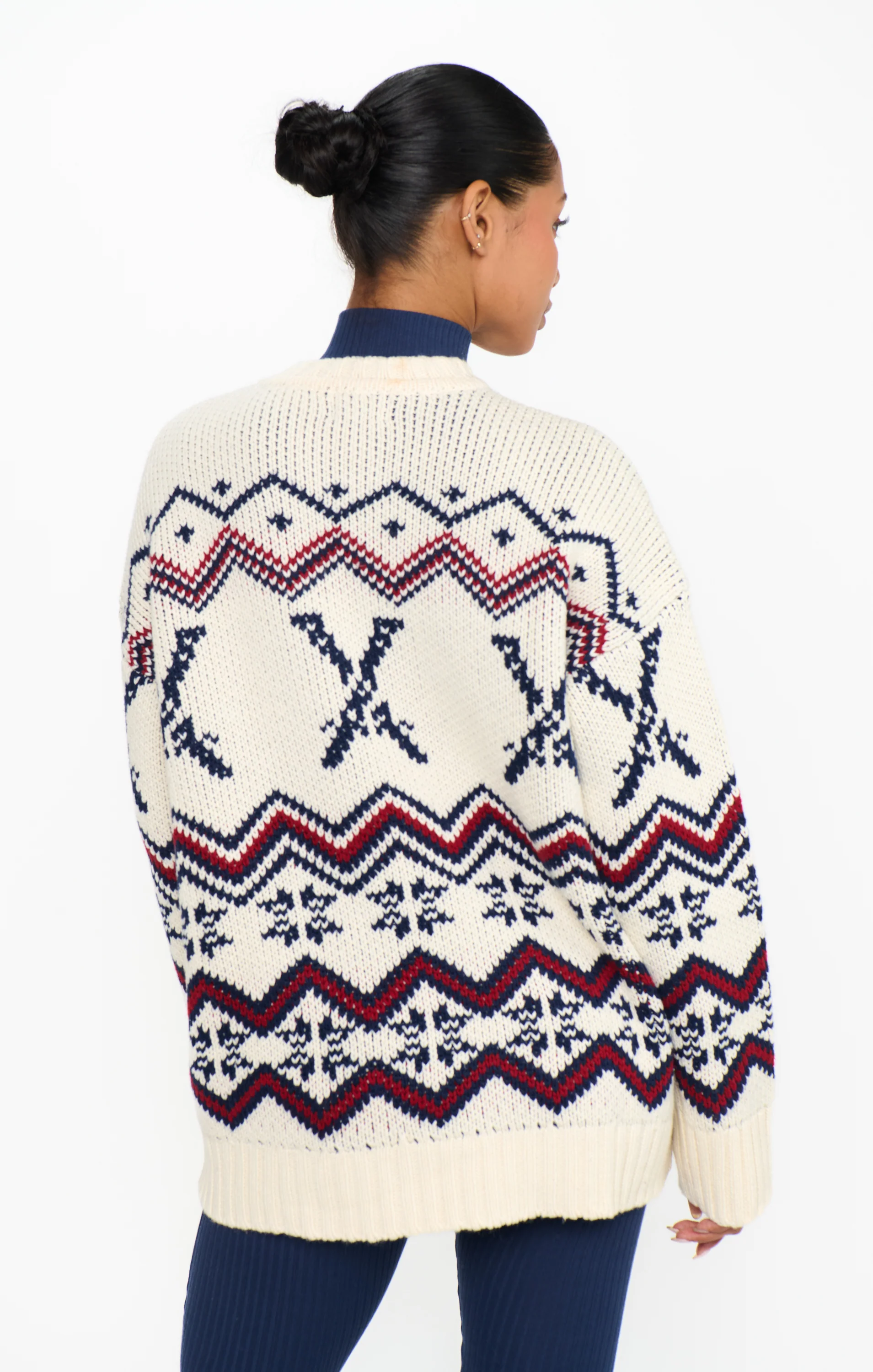 Ski in Sweater ~ Cream Ski Knit - Image 7