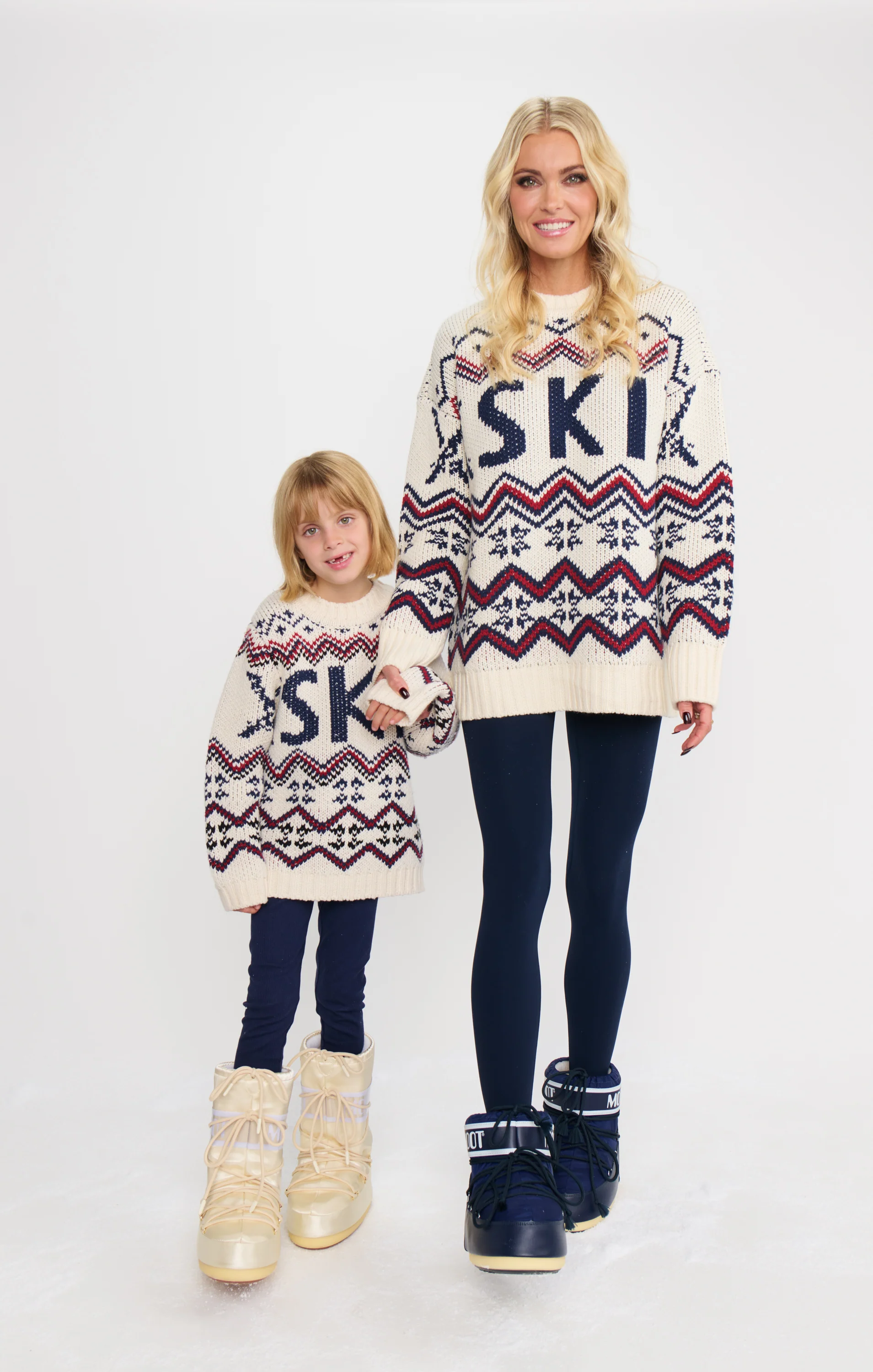 Ski in Sweater ~ Cream Ski Knit - Image 8