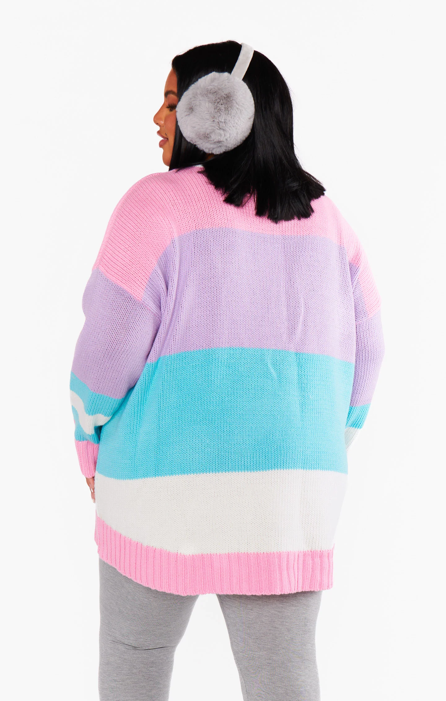 Ski in Sweater ~ Pastel Multi Knit - Image 14