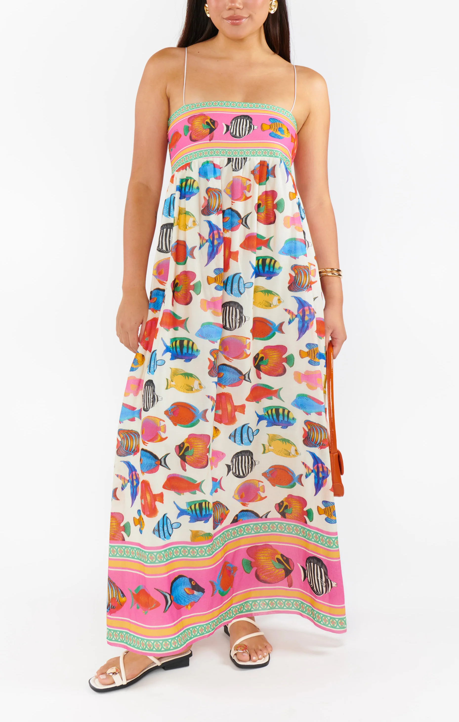 Skylar Maxi Dress ~ Rainbow Reef - Image 11