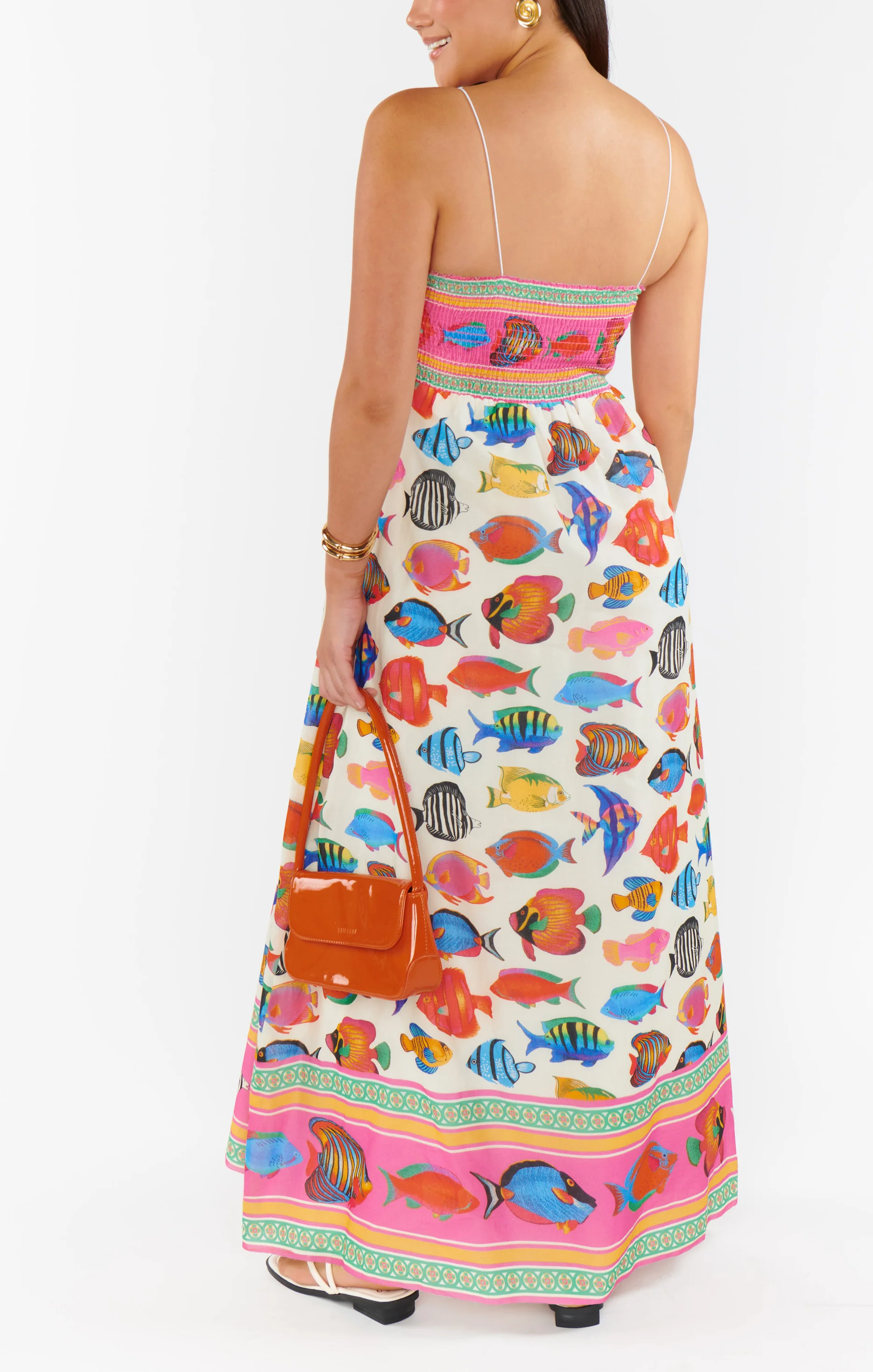 Skylar Maxi Dress ~ Rainbow Reef - Image 3
