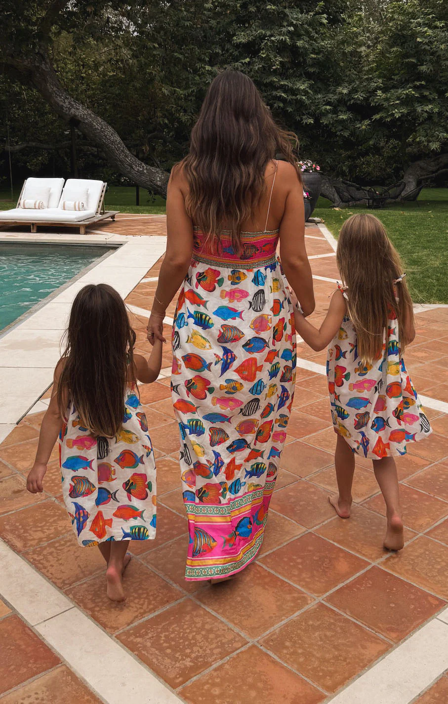 Skylar Maxi Dress ~ Rainbow Reef - Image 4