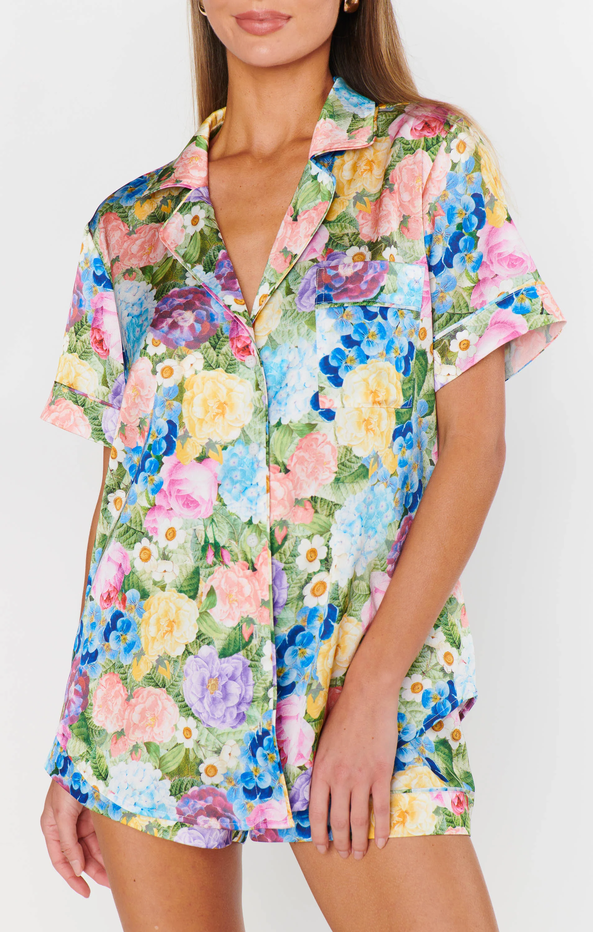 Slumber PJ Set ~ Flower Shop Silky - Image 3