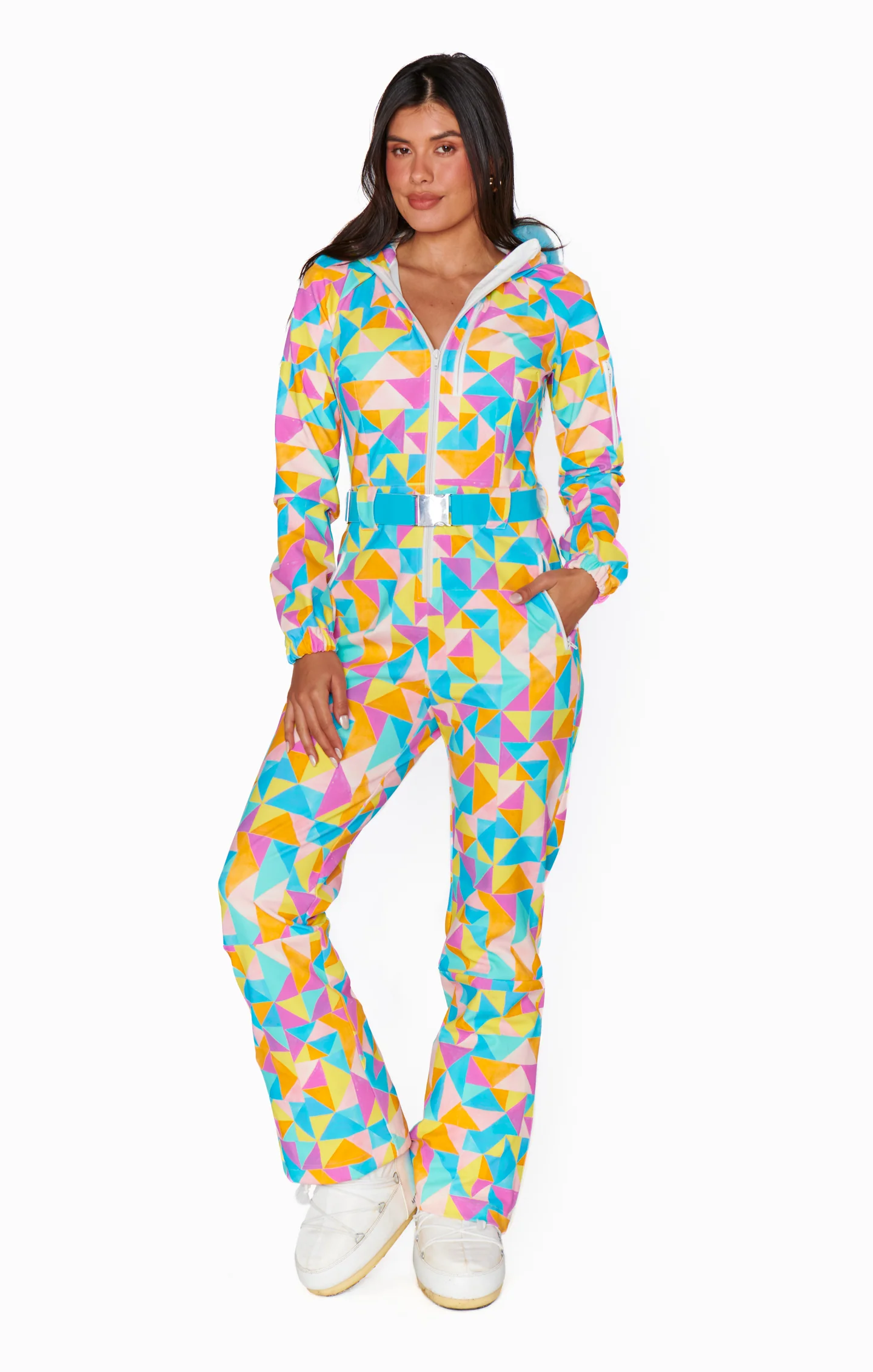Snow Bunny Ski Suit ~ Triangle Geo - Image 6