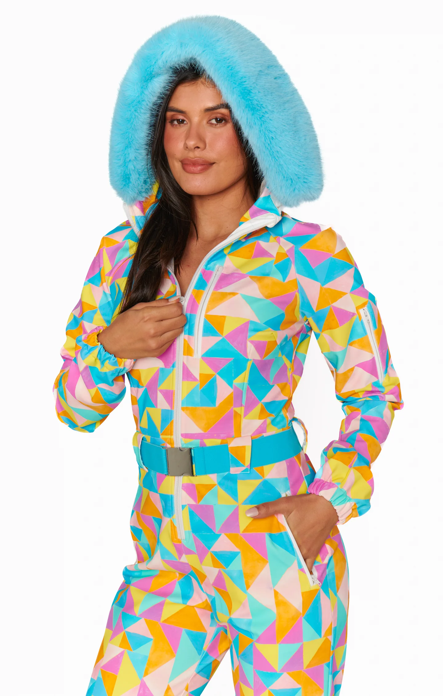 Snow Bunny Ski Suit ~ Triangle Geo - Image 7