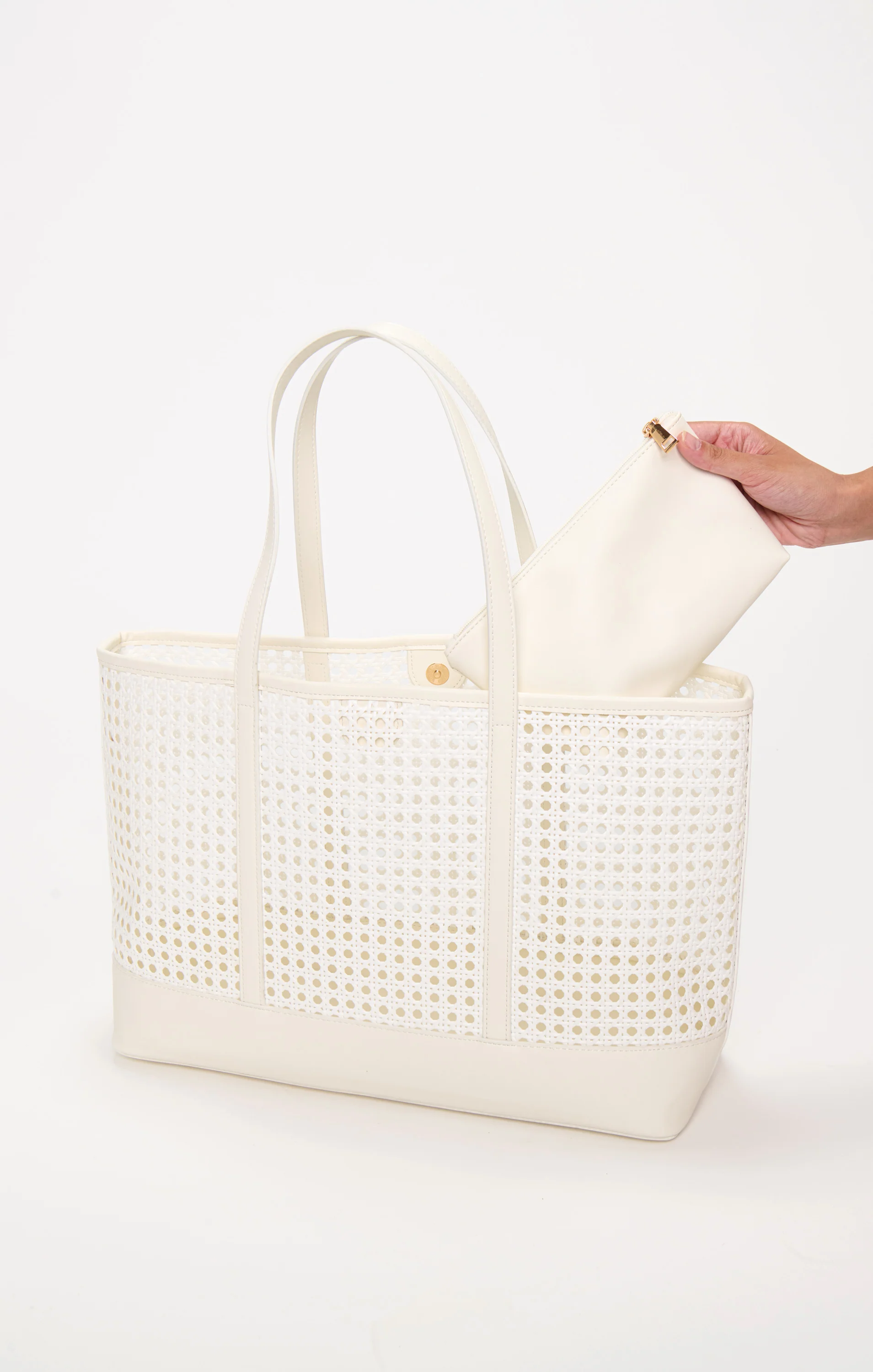 Soleil Tote Bag ~ White - Image 2