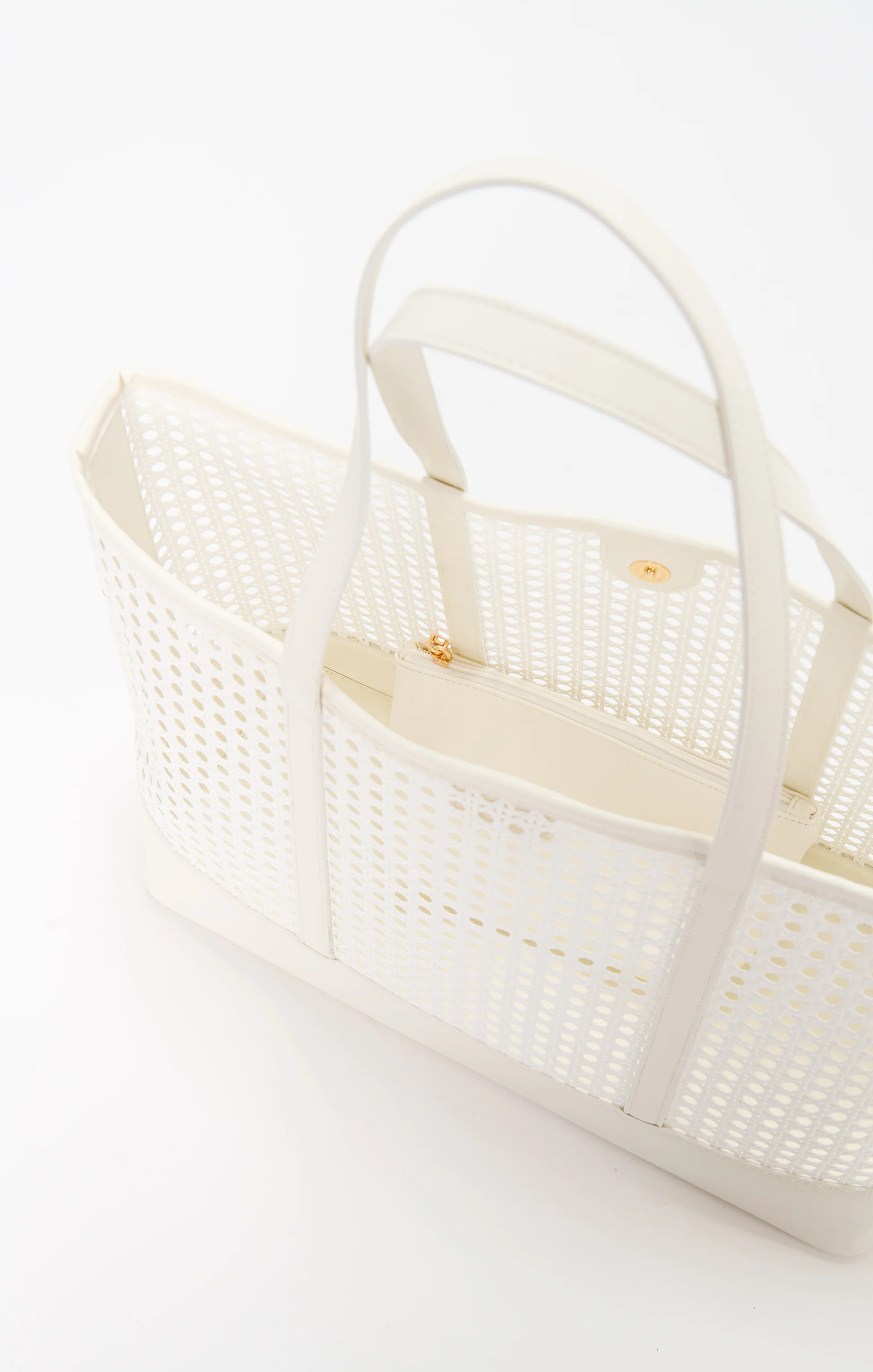 Soleil Tote Bag ~ White - Image 4