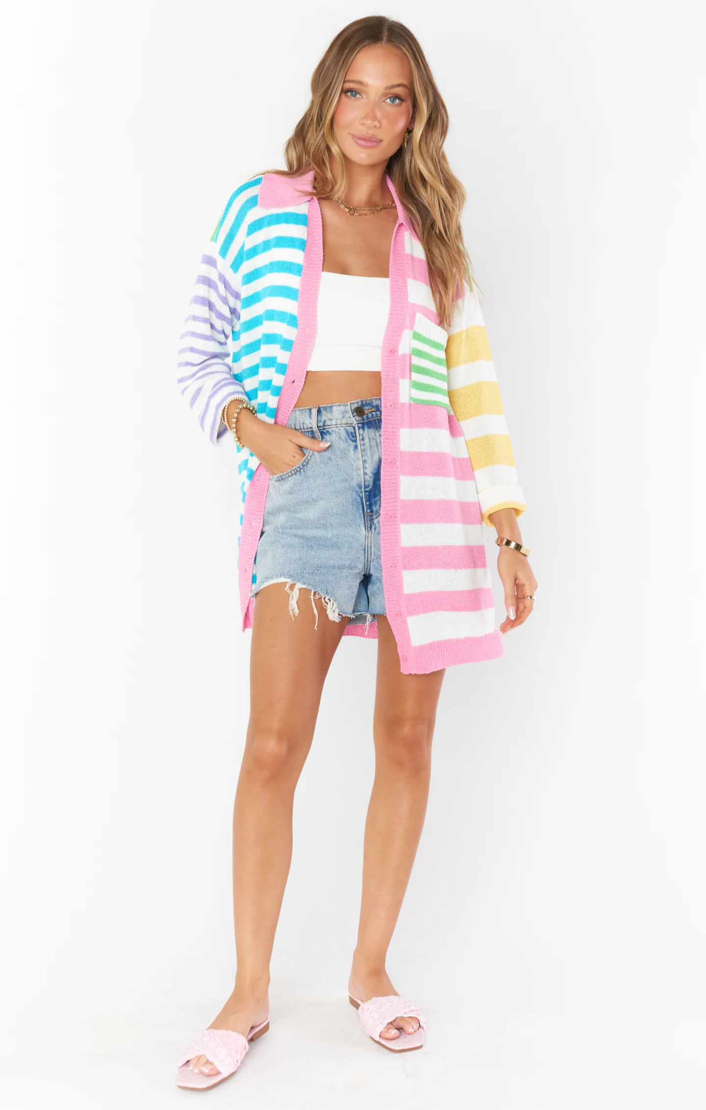 Sonny Sweater ~ Candy Chalk Knit - Image 5