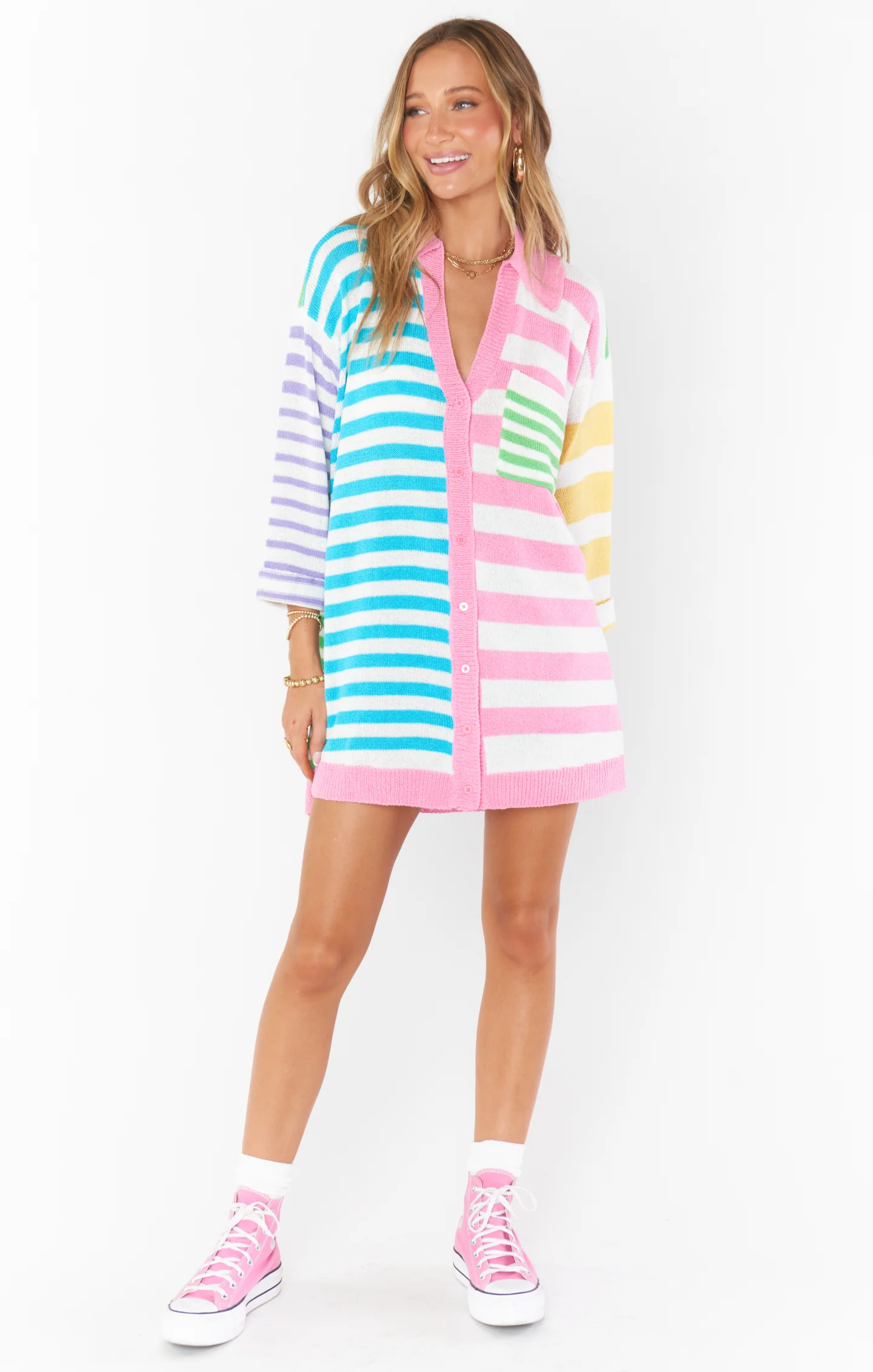 Sonny Sweater ~ Candy Chalk Knit - Image 6