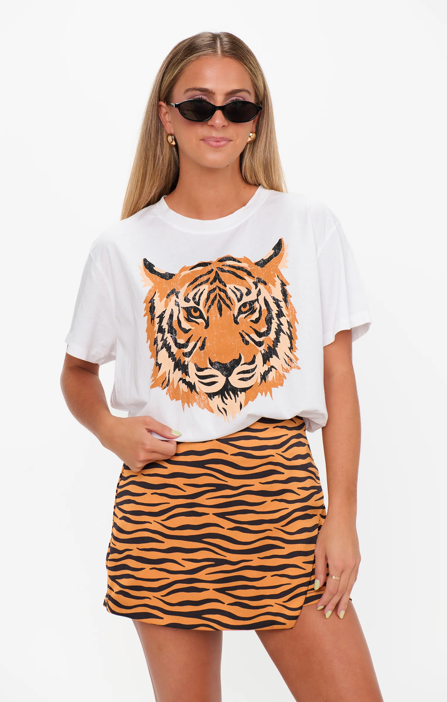 Spencer Skort ~ Great Tiger Luxe Satin - Image 3