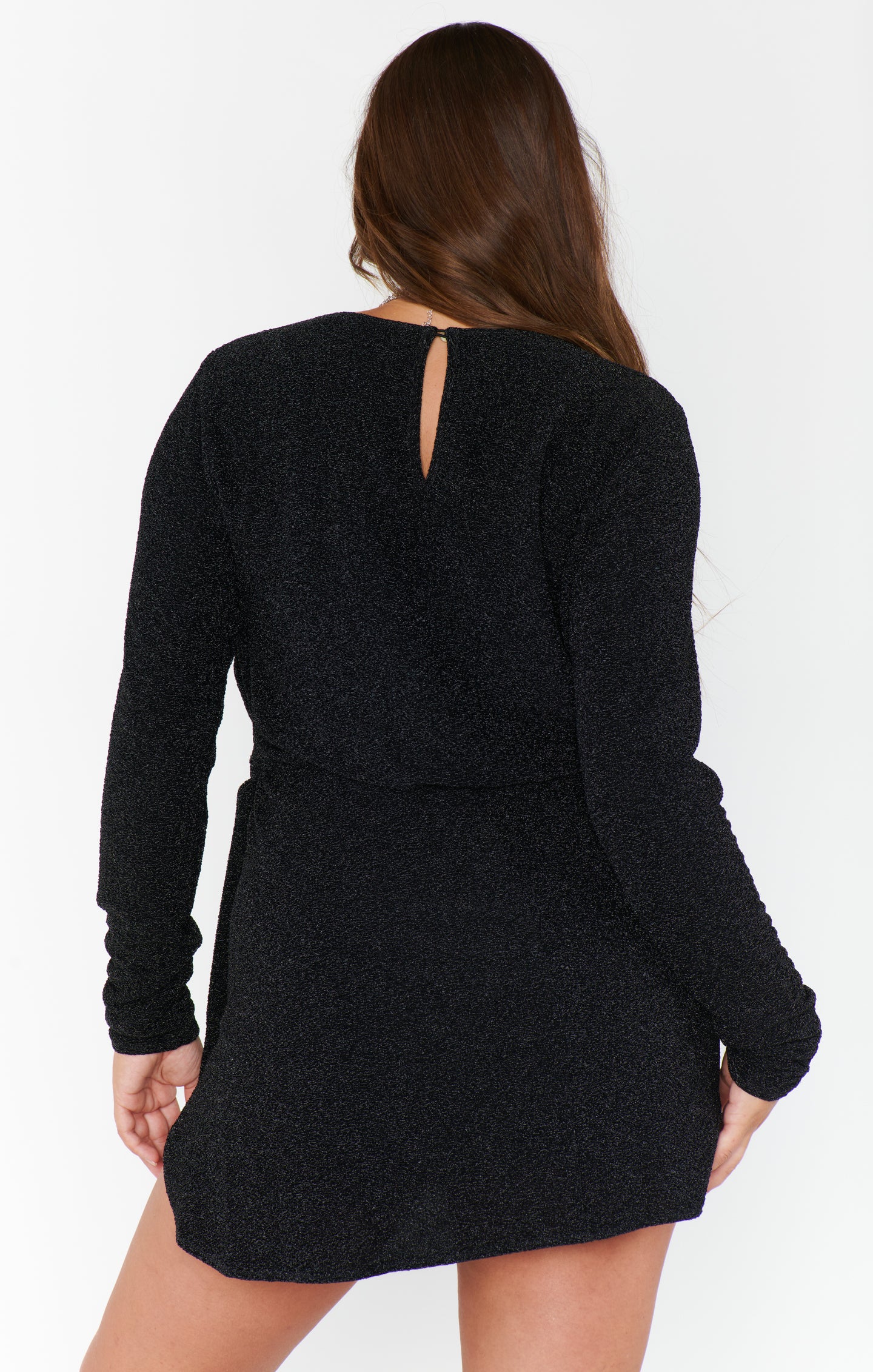 Stage Skort Dress ~ Black Shimmy Shine - Image 8