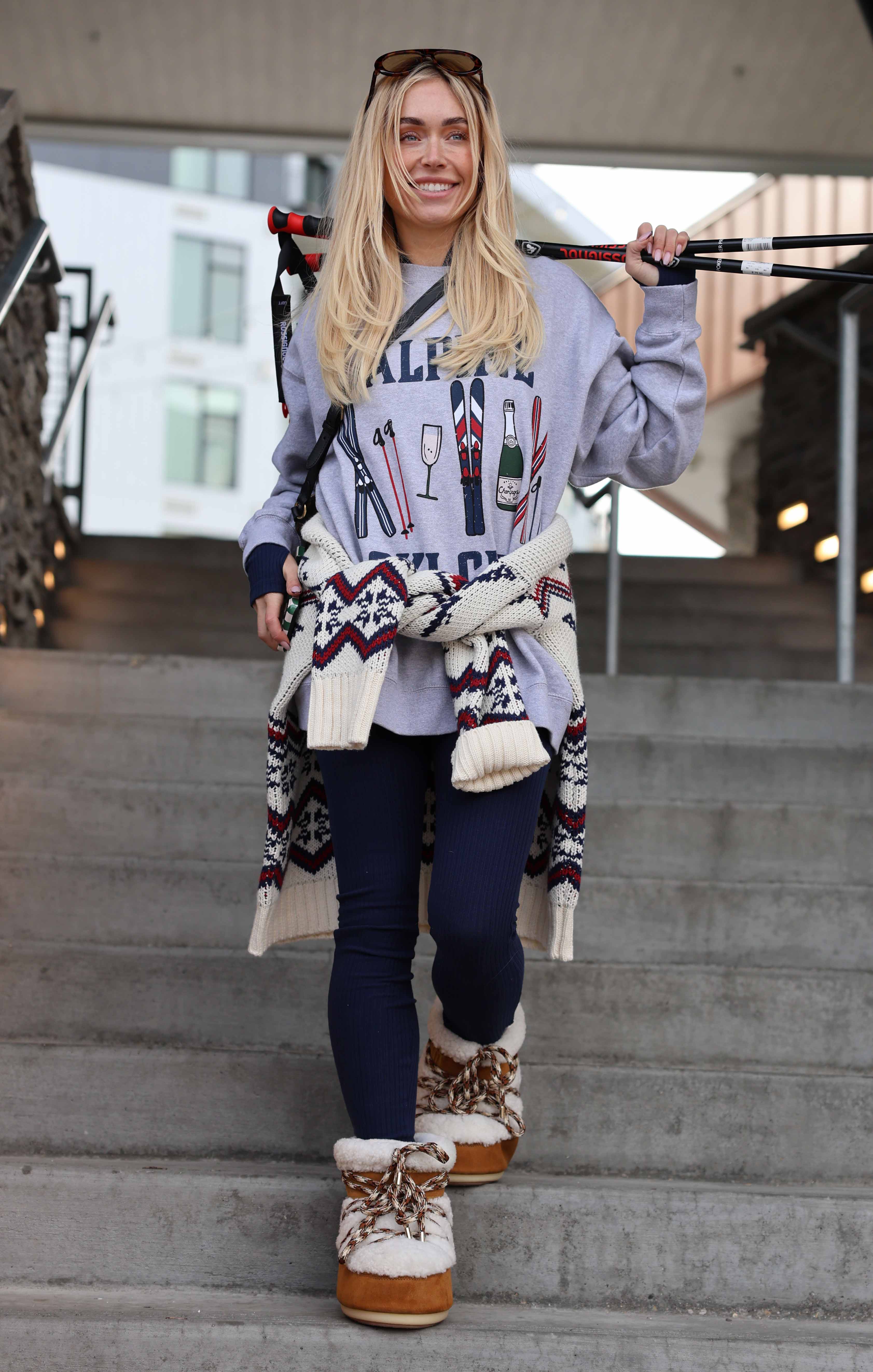 Stanley Sweatshirt ~ Alpine Ski Club Graphic - Image 2