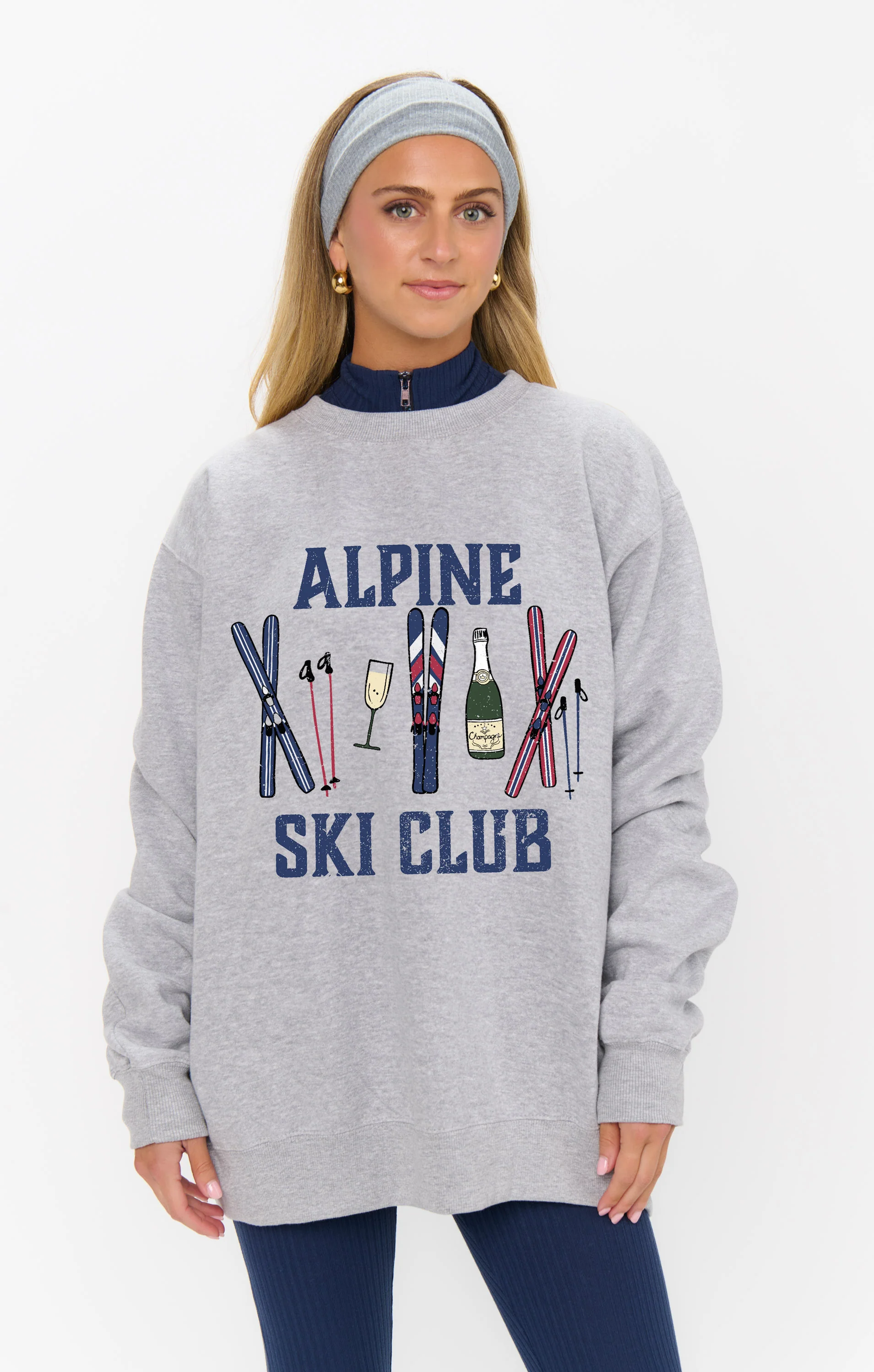 Stanley Sweatshirt ~ Alpine Ski Club Graphic - Image 3