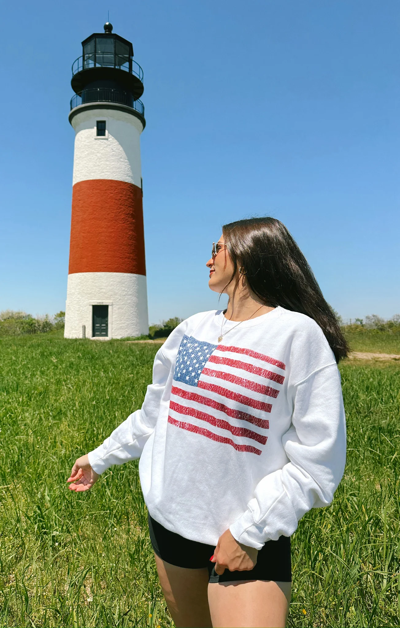 Stanley Sweatshirt ~ American Flag Graphic - Image 3
