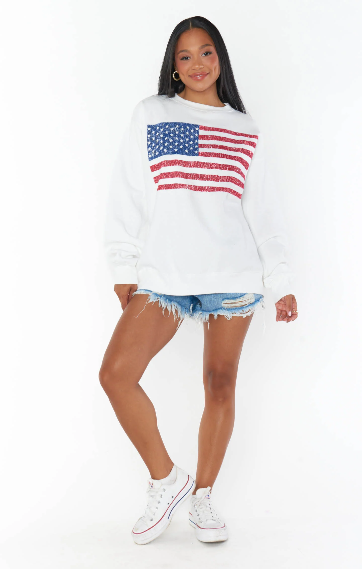 Stanley Sweatshirt ~ American Flag Graphic - Image 4