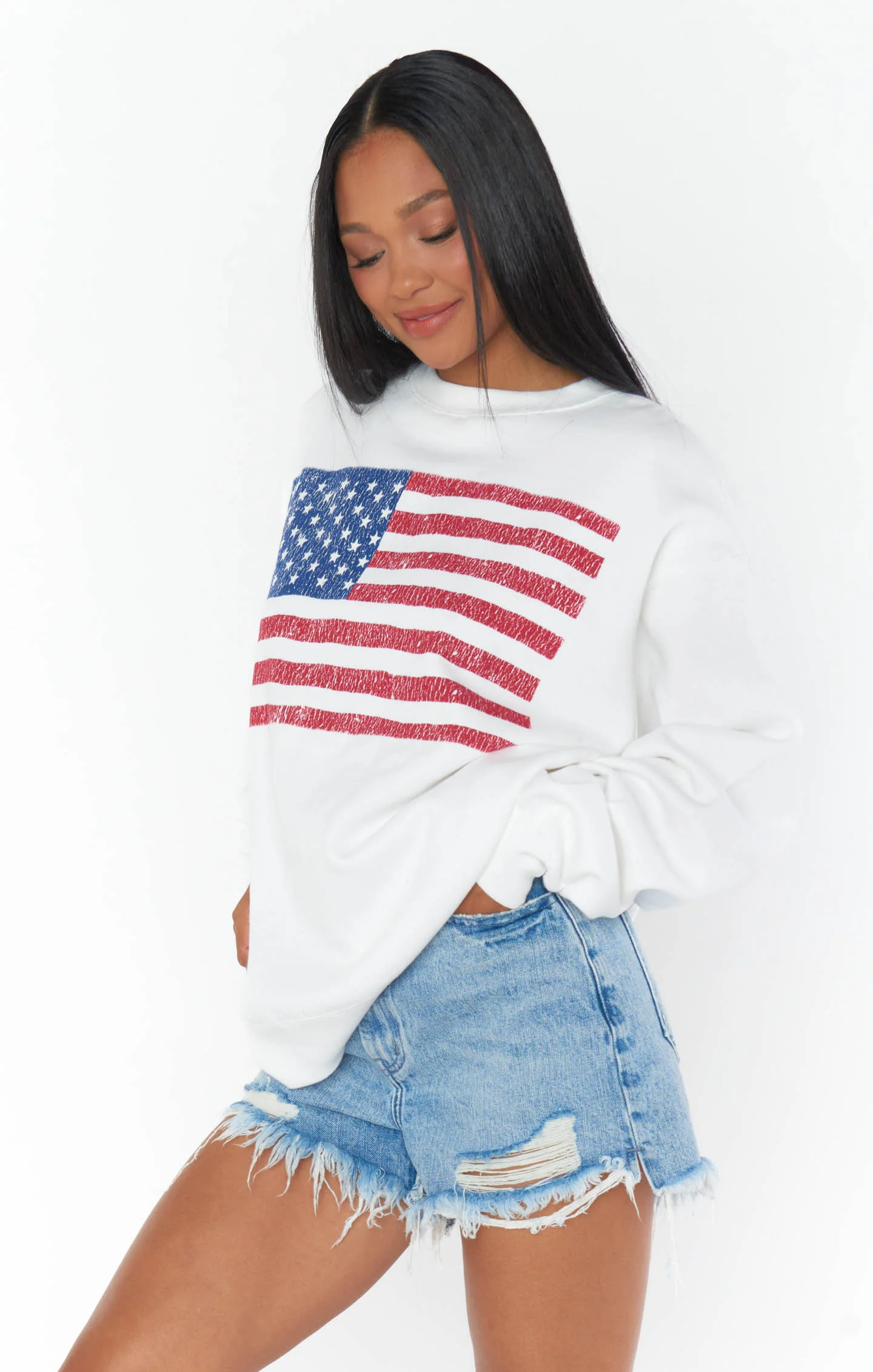Stanley Sweatshirt ~ American Flag Graphic - Image 5