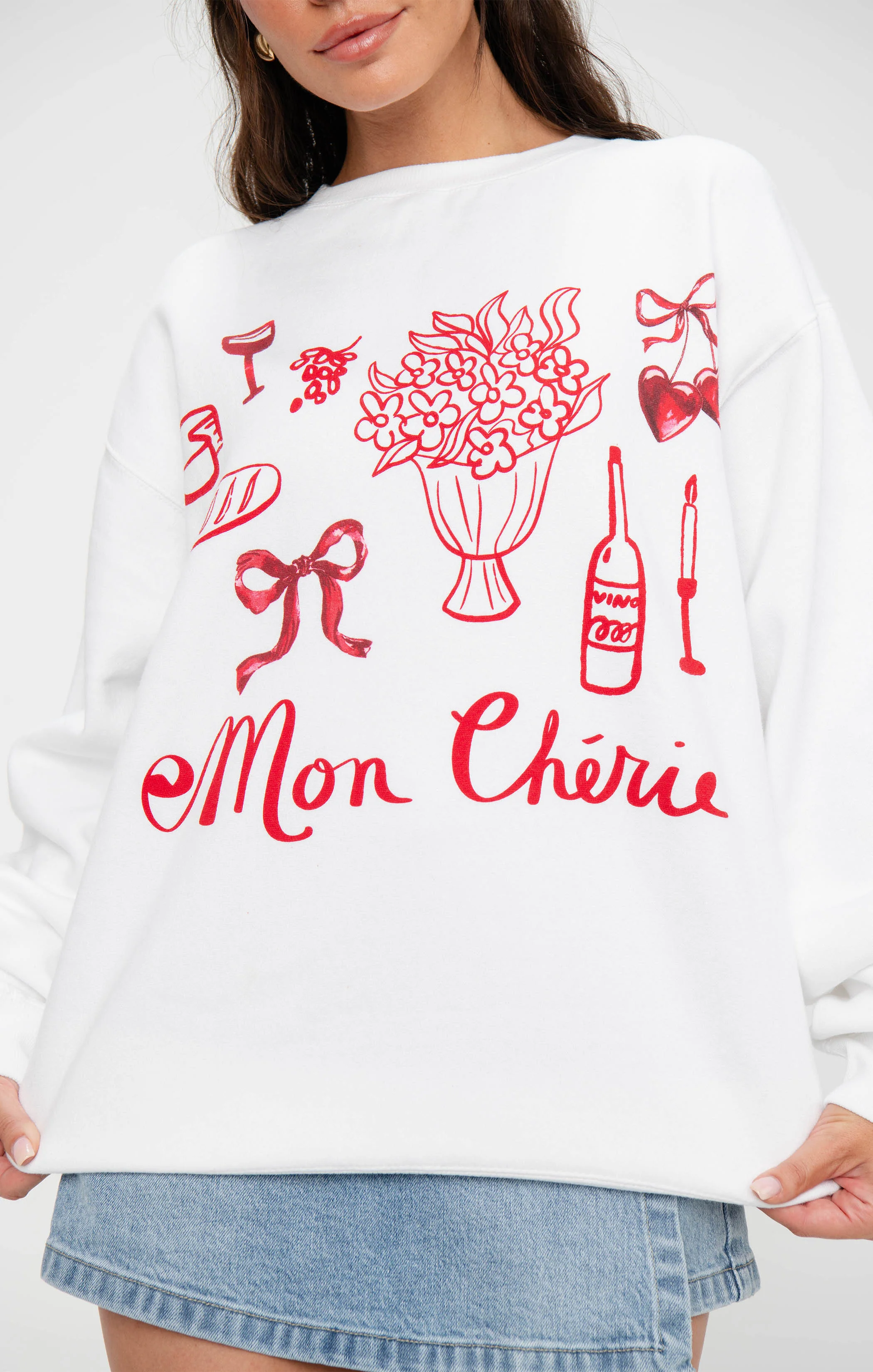 Stanley Sweatshirt ~ Mon Cherie Graphic - Image 2