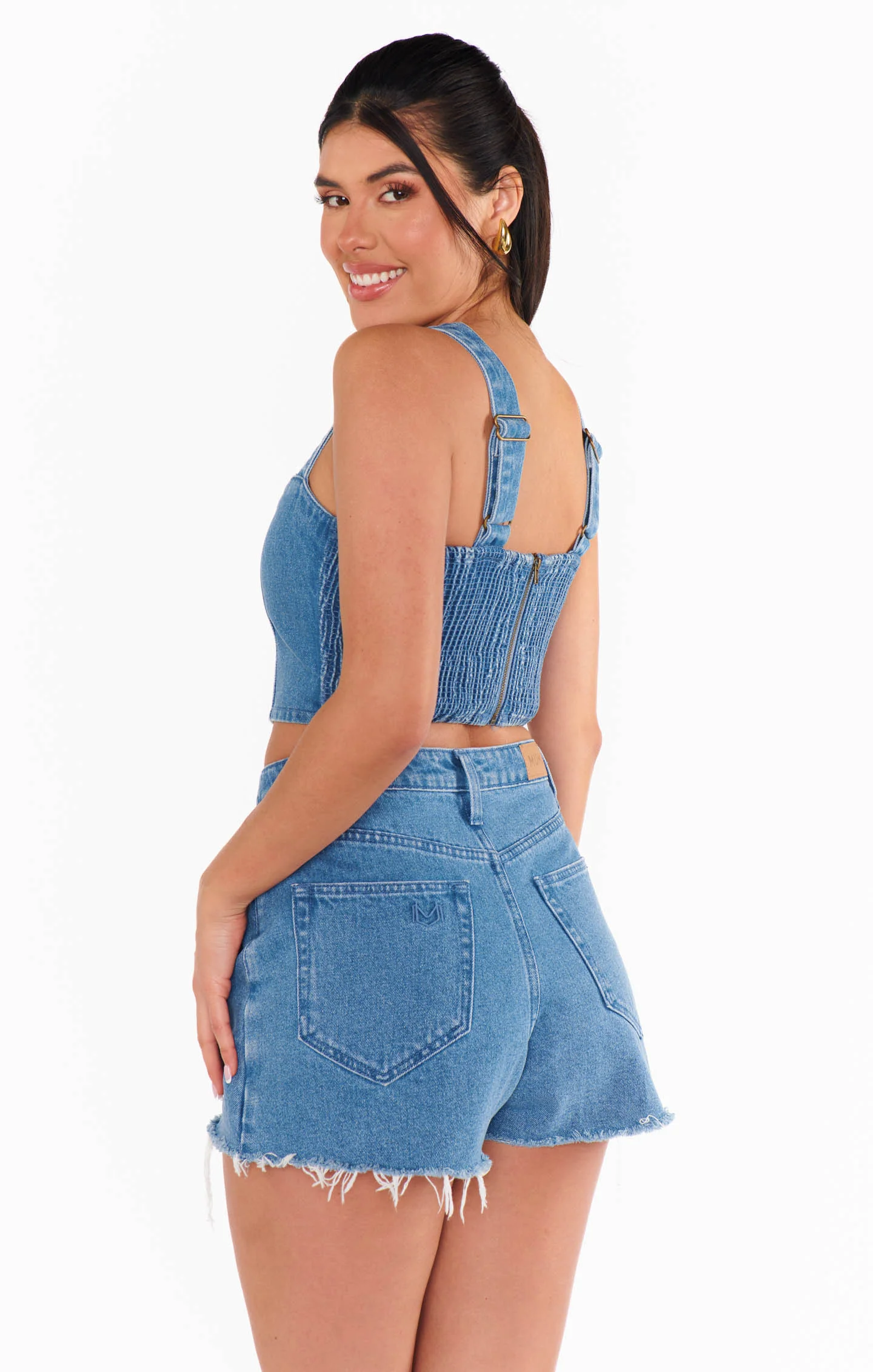 Statesboro Skort ~ Foggy Blue - Image 9