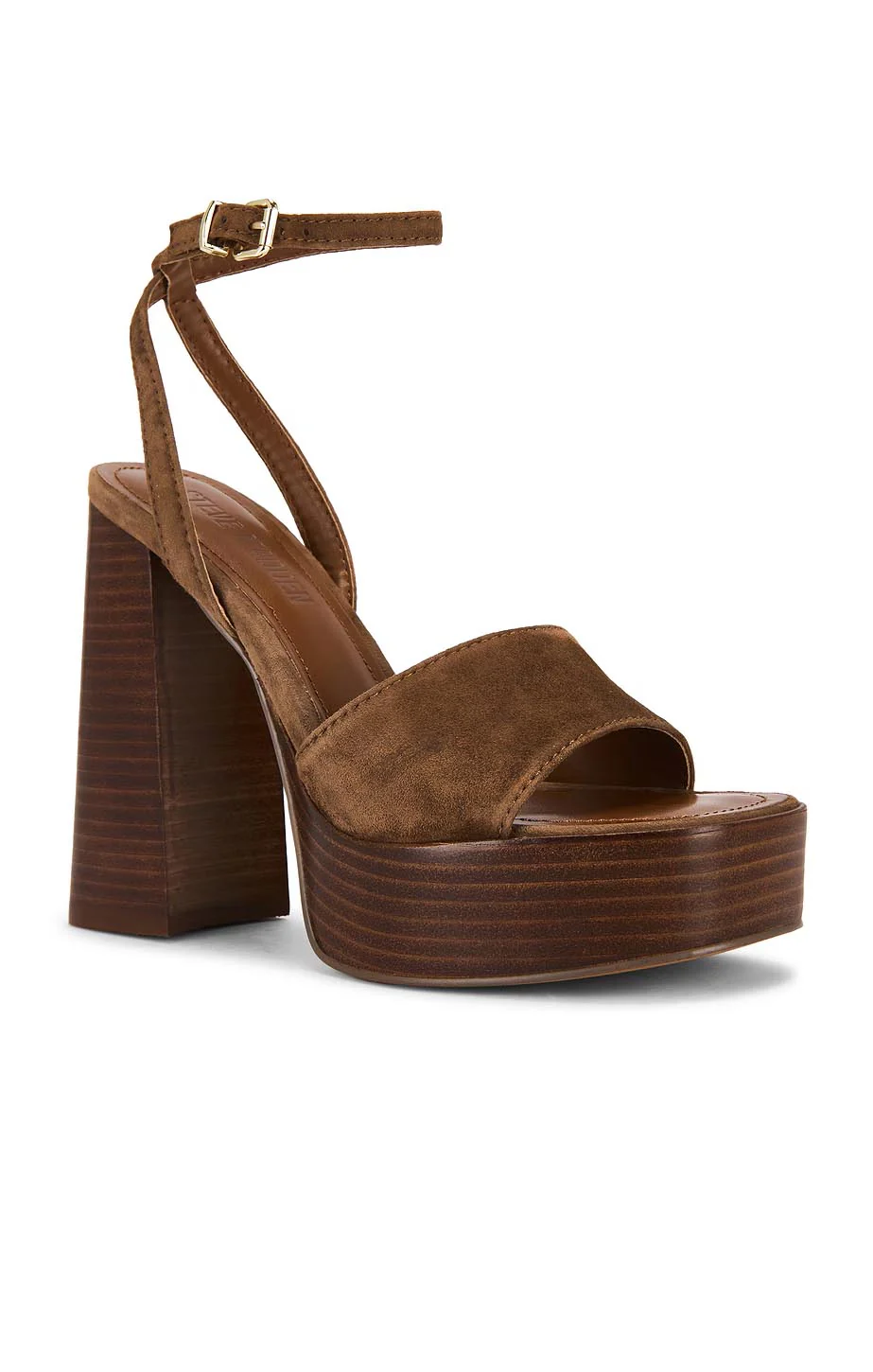 Steve Madden Floria Heel ~ Chestnut Suede - Image 2