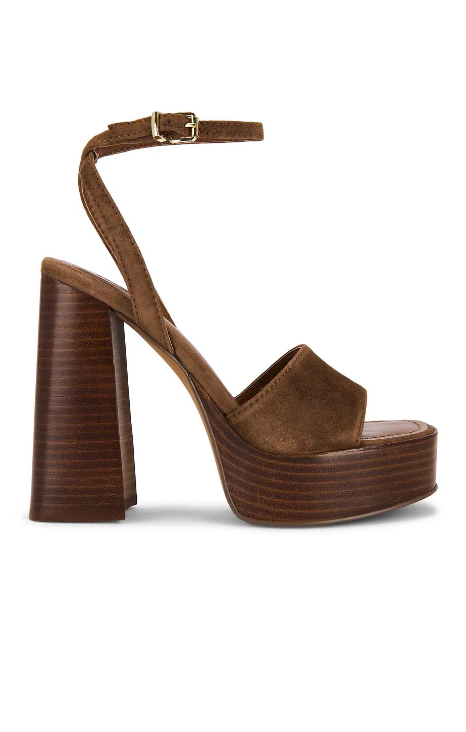Steve Madden Floria Heel ~ Chestnut Suede - Image 3