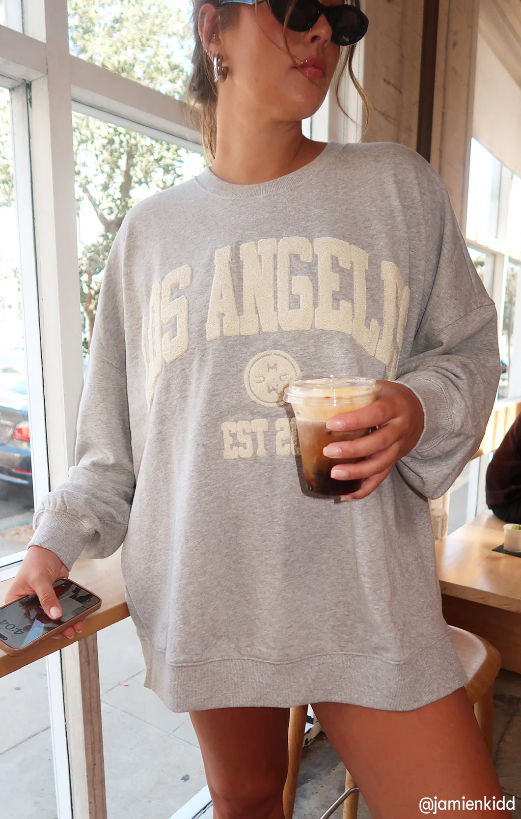 Steve Sweatshirt ~ Los Angeles Graphic - Image 4