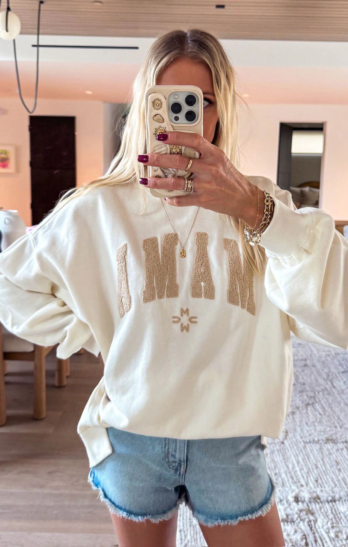 Steve Sweatshirt ~ Mama Graphic - Image 6