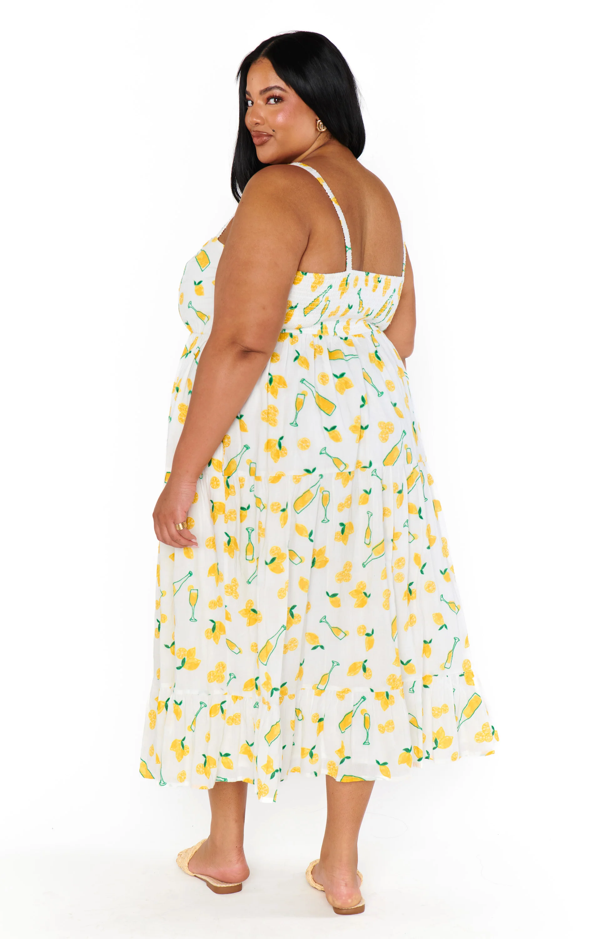 Summer Fling Midi Dress ~ Limoncello Embroidery - Image 12