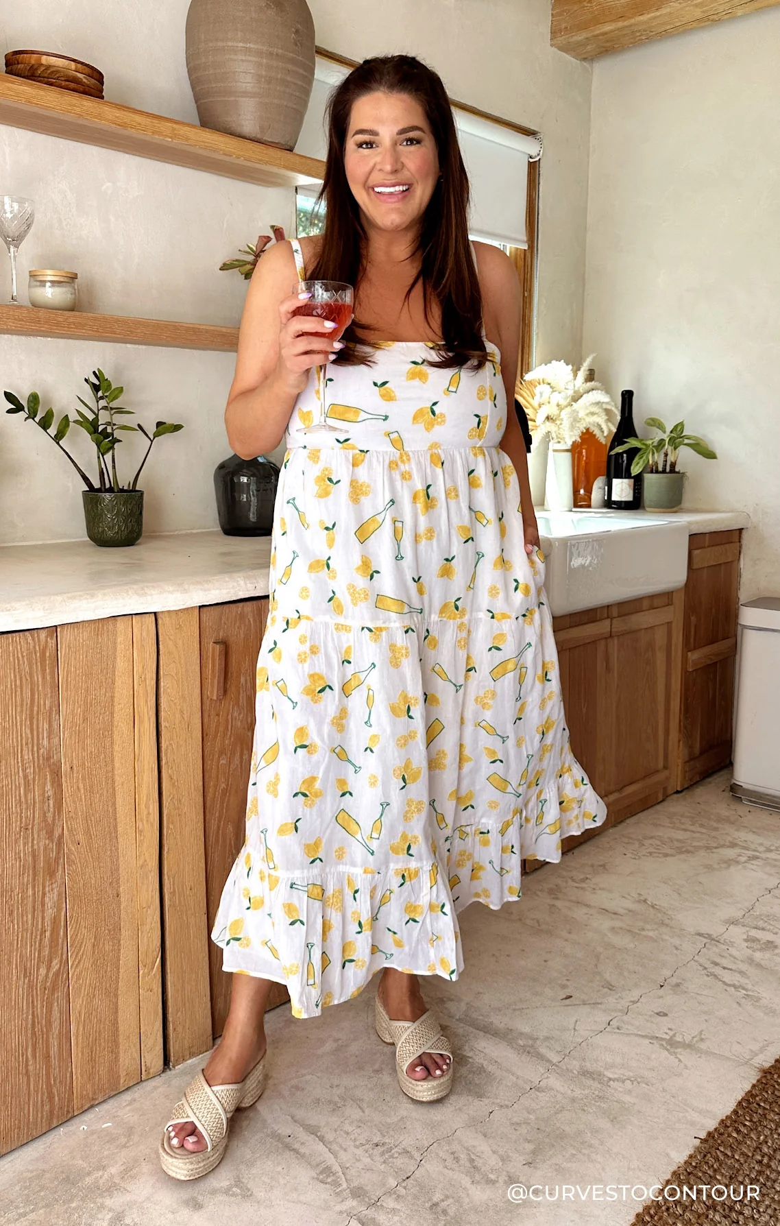 Summer Fling Midi Dress ~ Limoncello Embroidery - Image 2