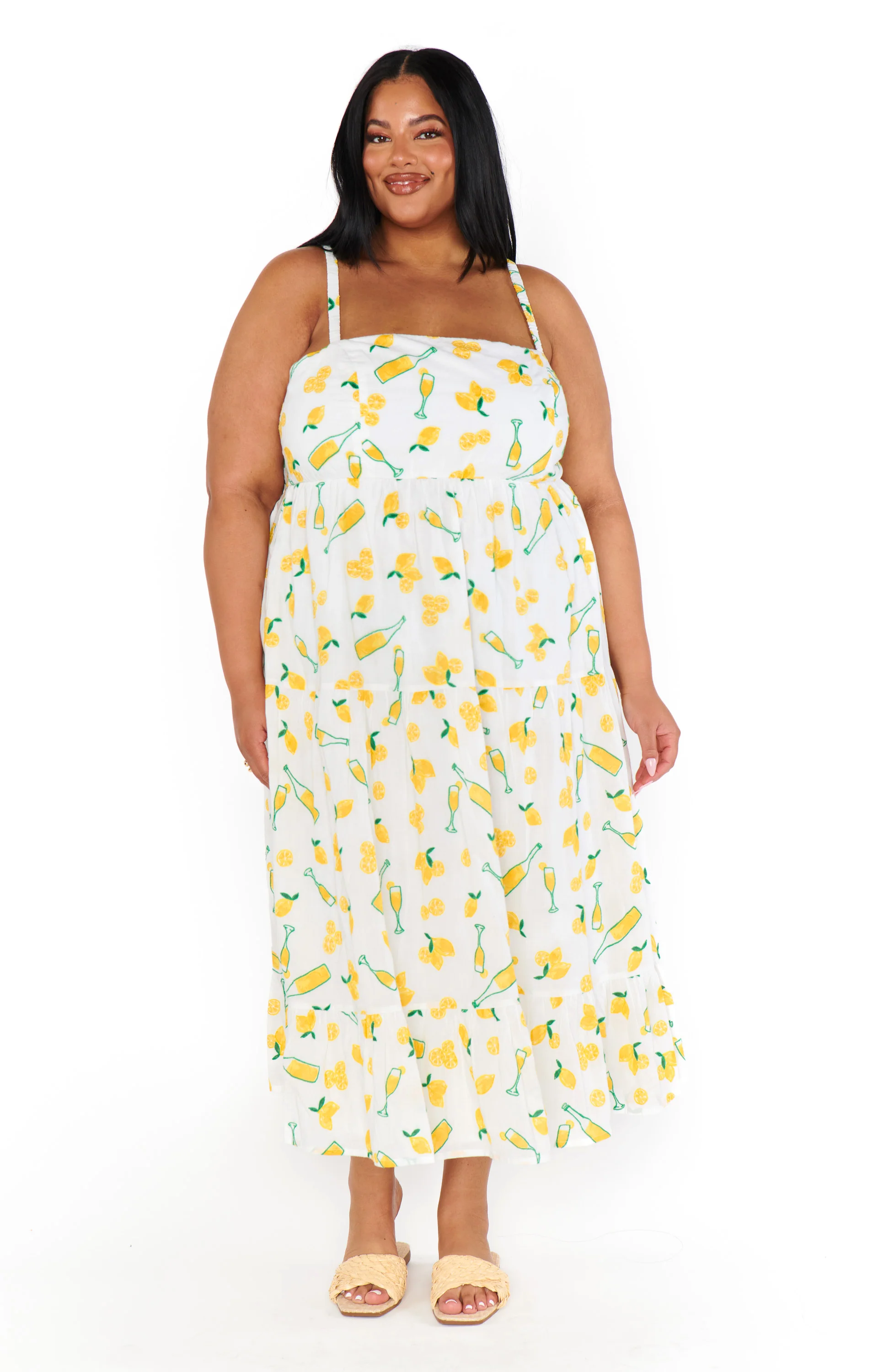 Summer Fling Midi Dress ~ Limoncello Embroidery - Image 4
