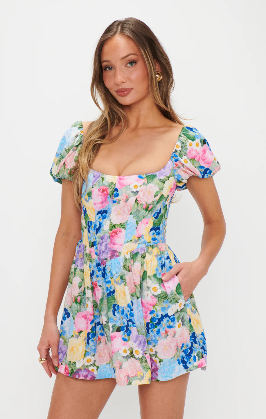 Sylvia Skort Dress ~ Flower Shop - Image 2
