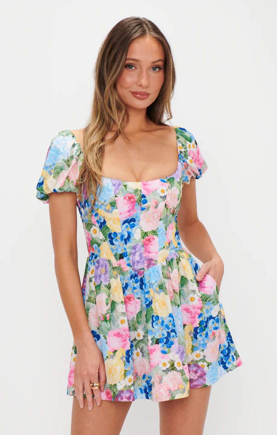 Sylvia Skort Dress ~ Flower Shop - Image 4