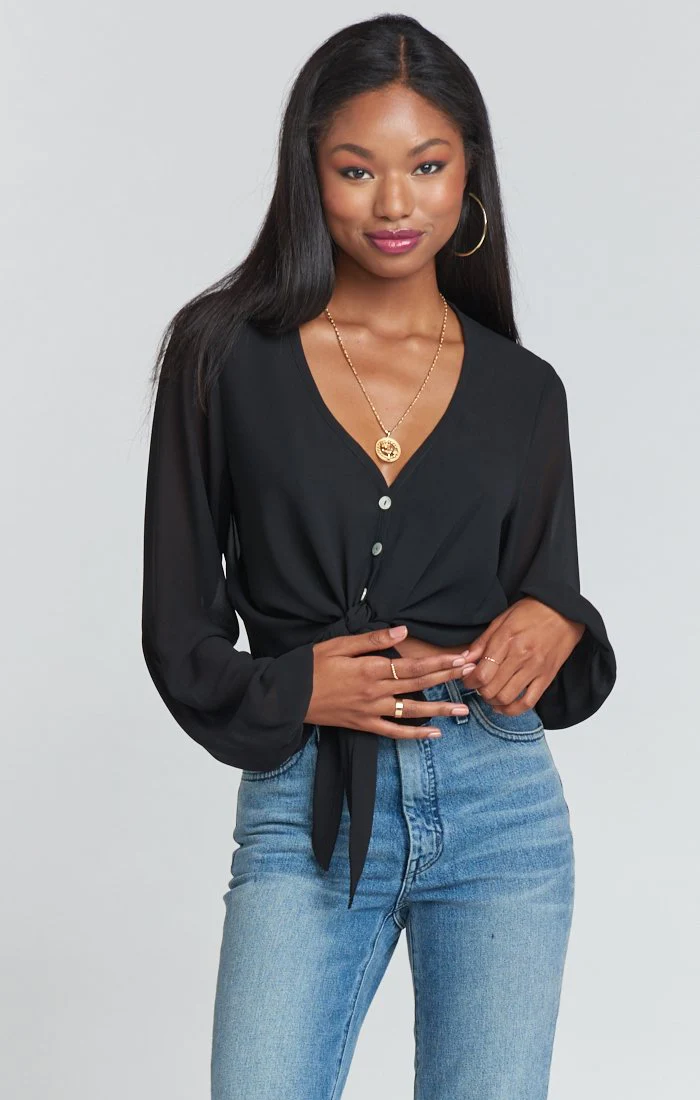Tatum Tie Top - Image 2