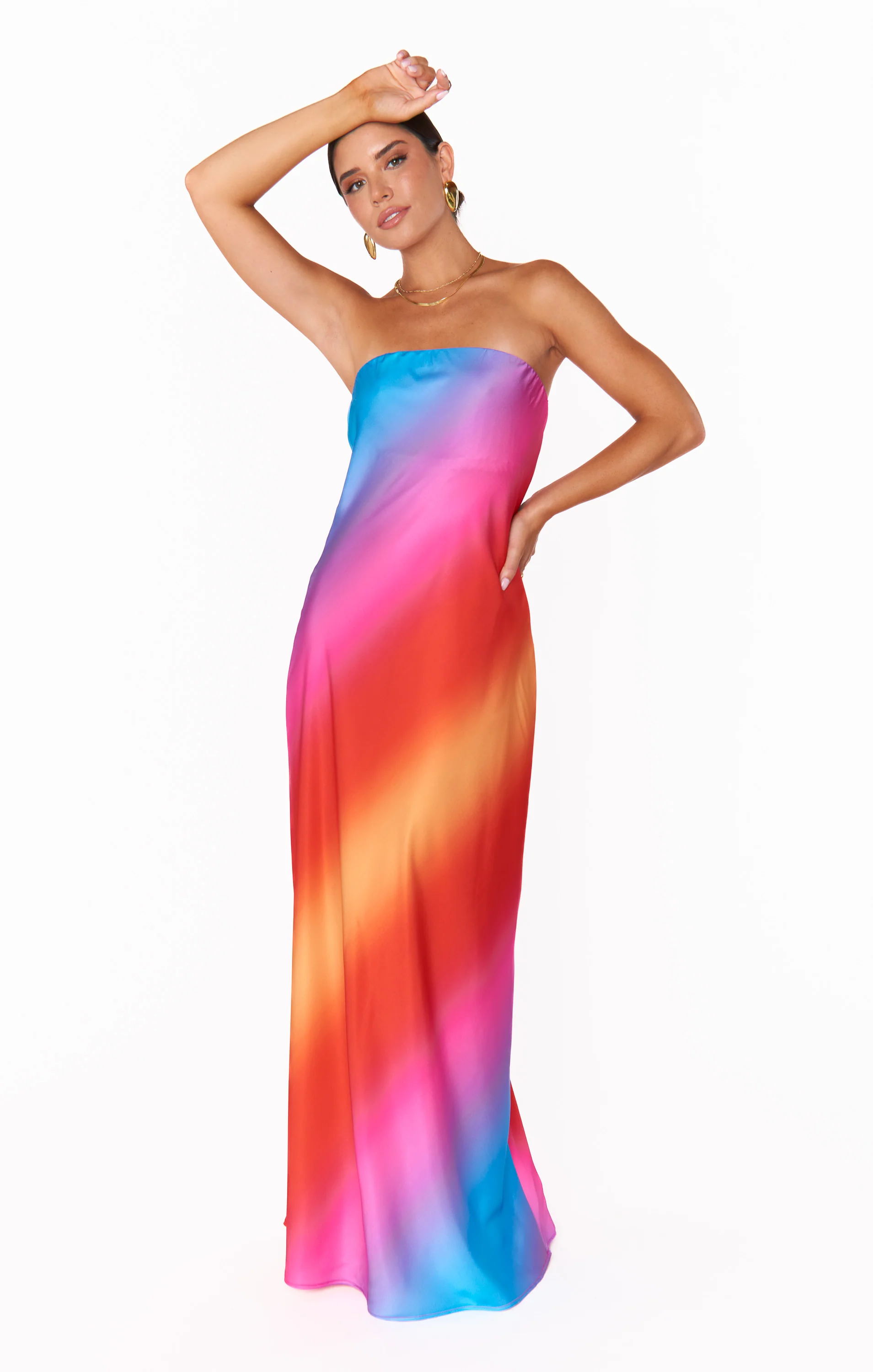 Taylor Tube Dress ~ Sunset Ombre - Image 3