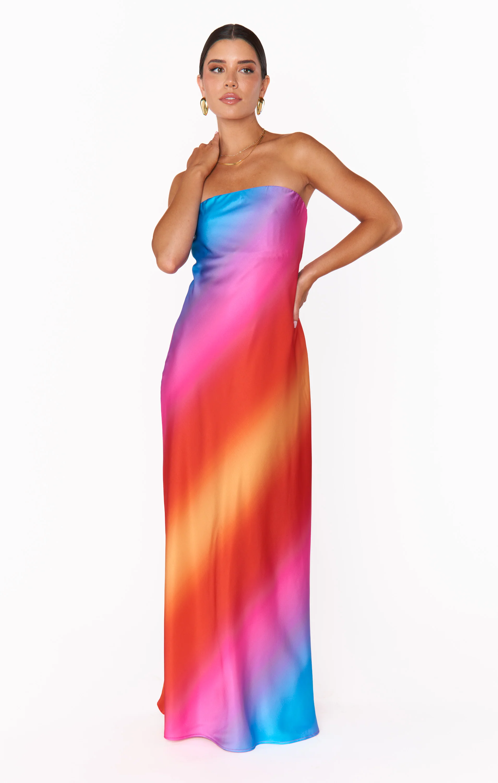 Taylor Tube Dress ~ Sunset Ombre - Image 5
