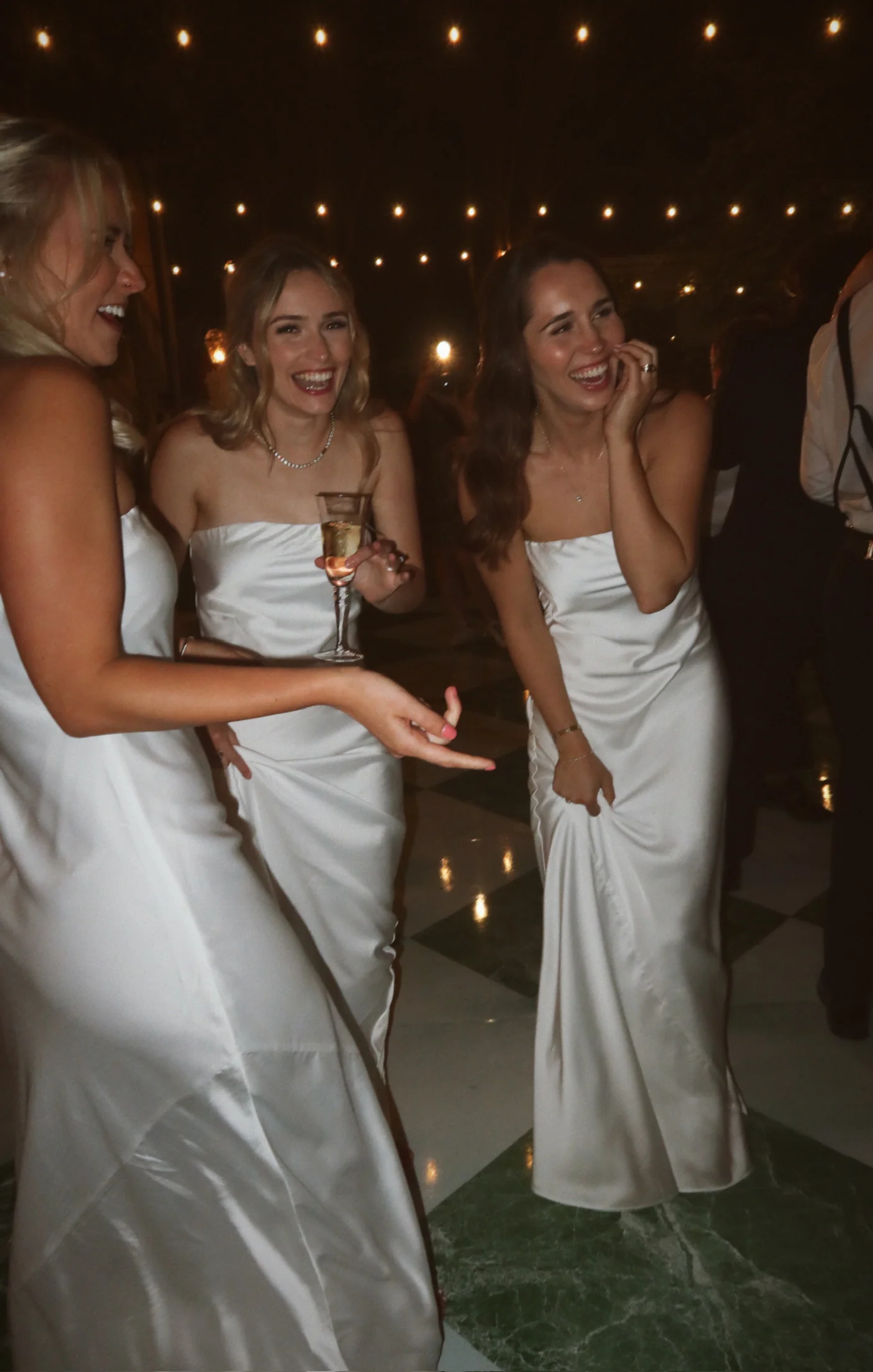 Taylor Tube Maxi Dress ~ Ivory Luxe Satin - Image 8