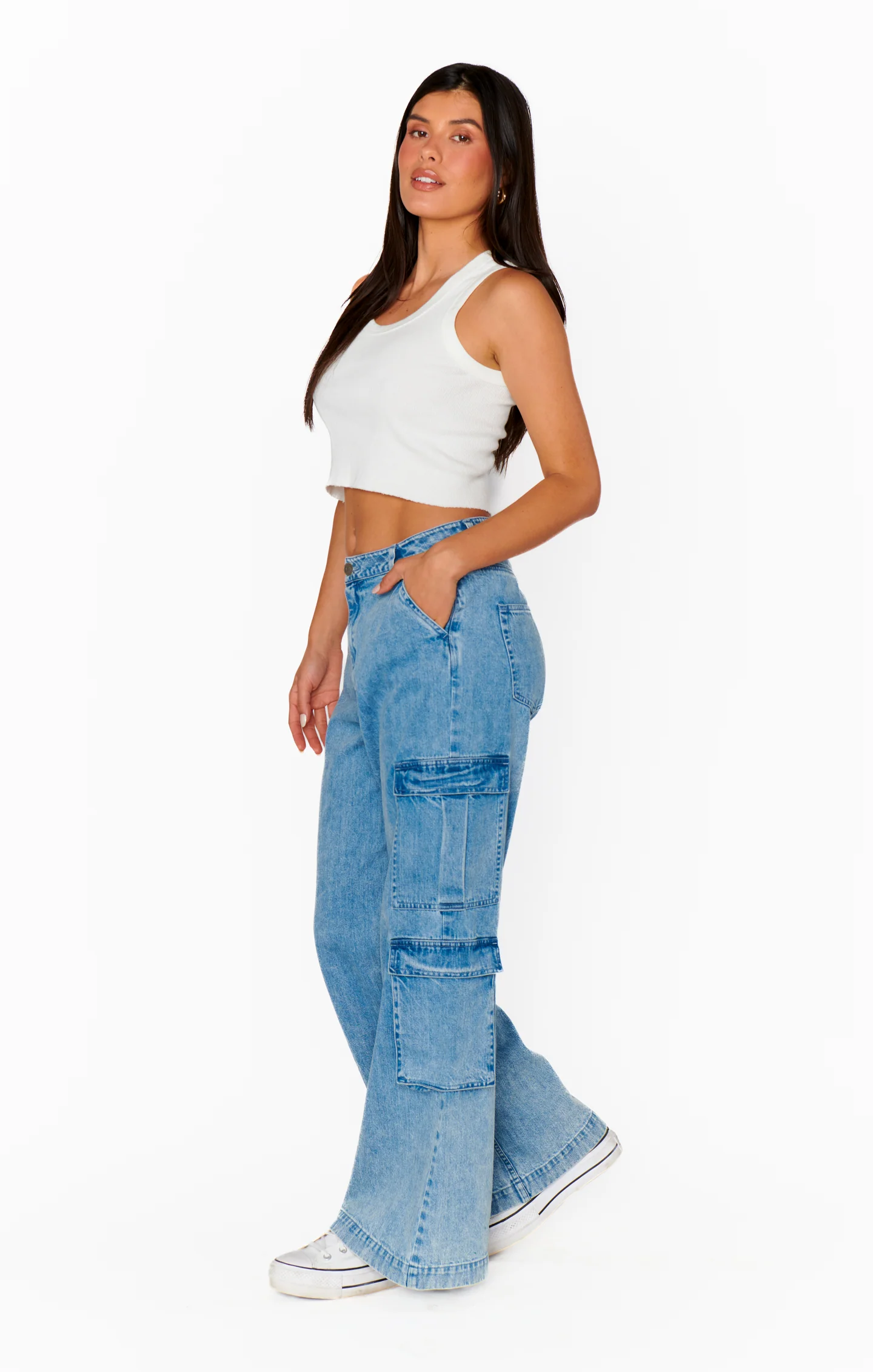 The Cargo Jeans ~ Mountain Mist - Image 4