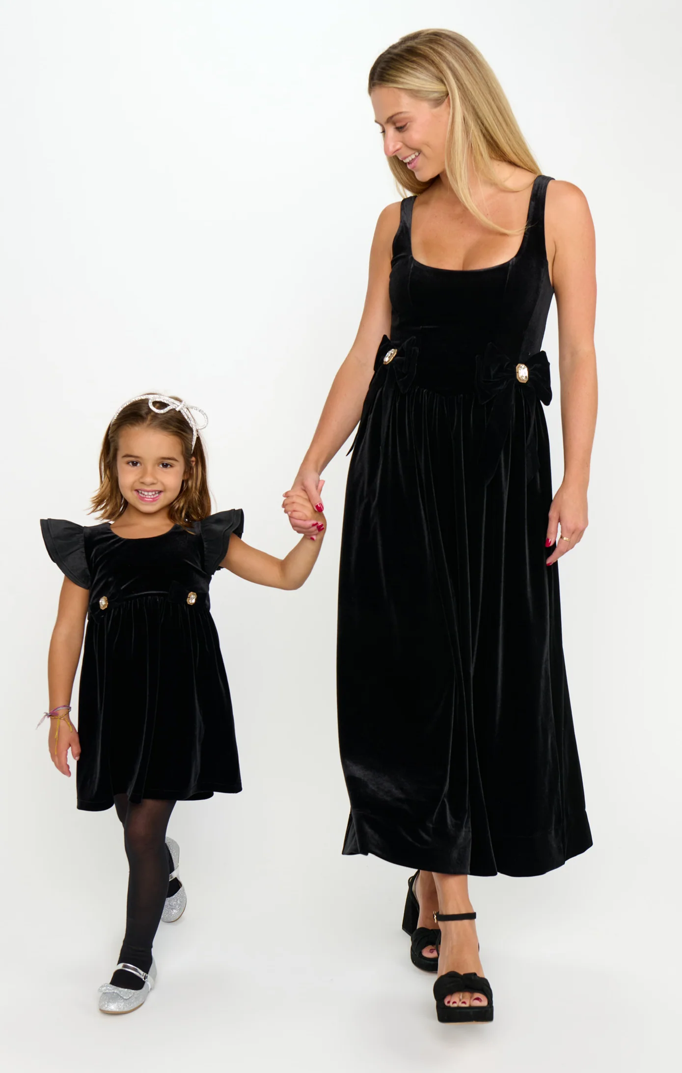 The Paris Dress ~ Black Velvet - Image 2