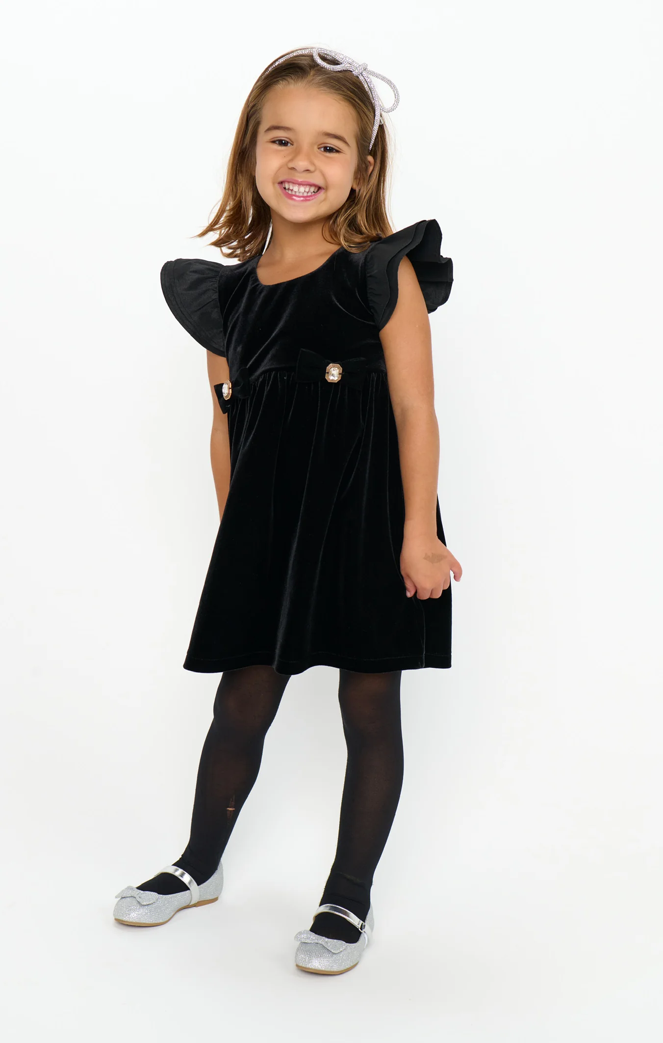 The Paris Dress ~ Black Velvet - Image 3