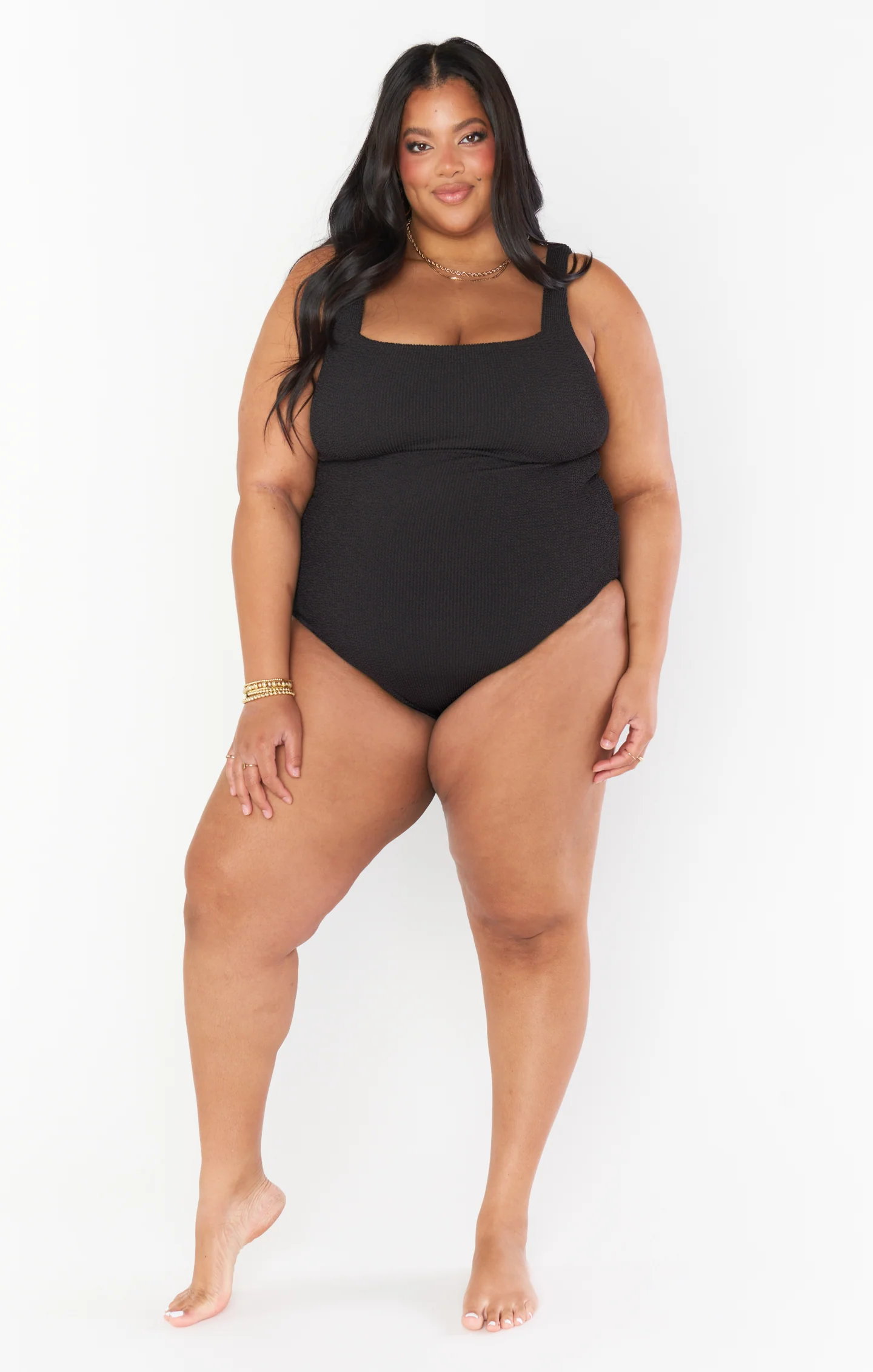 The Scrunch One Piece ~ Black Scrunch - Image 3