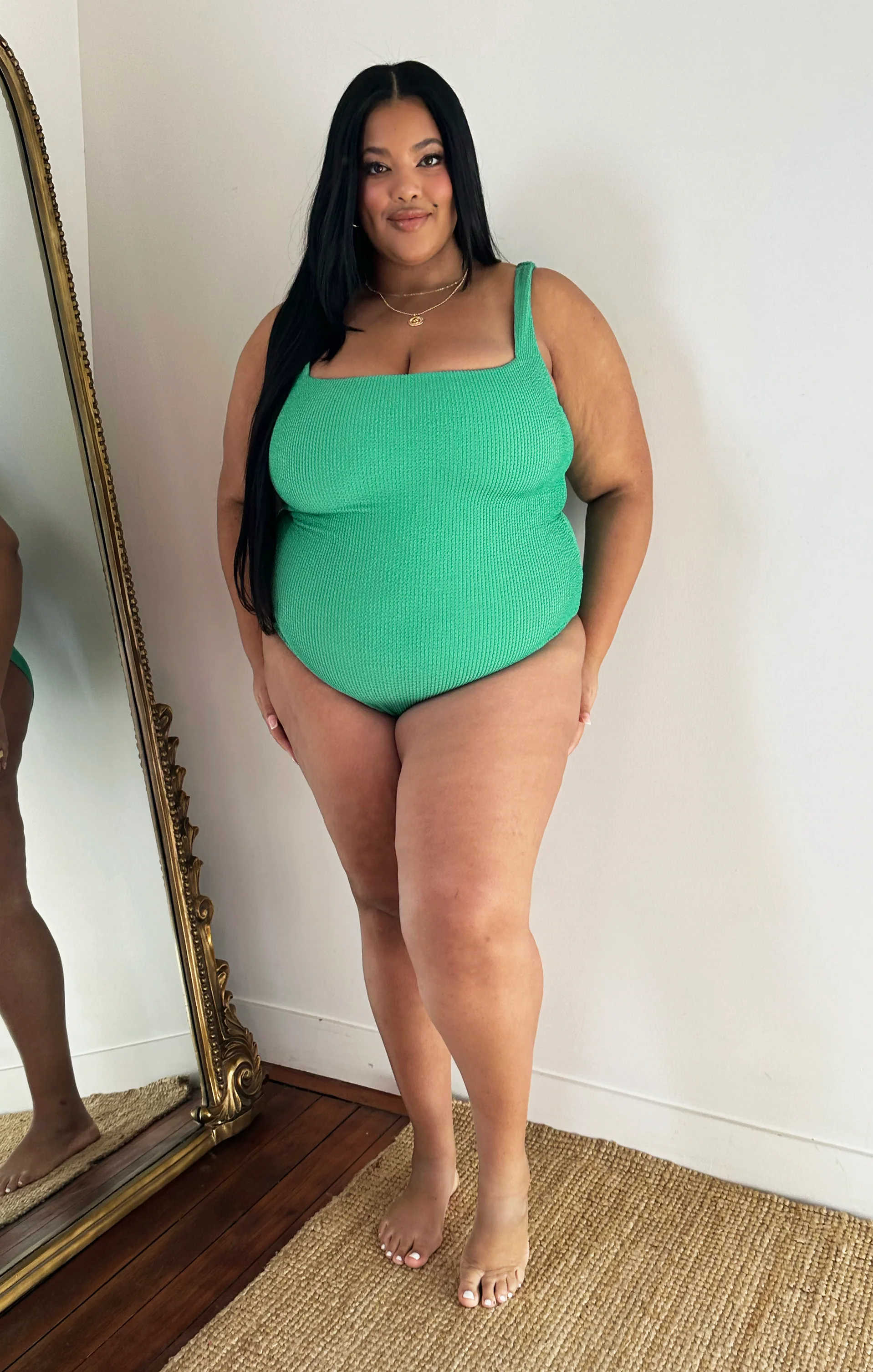 The Scrunch One Piece ~ Sea Green Scrunch - Image 10