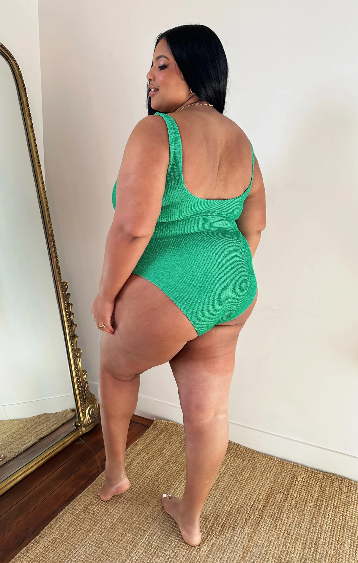 The Scrunch One Piece ~ Sea Green Scrunch - Image 12