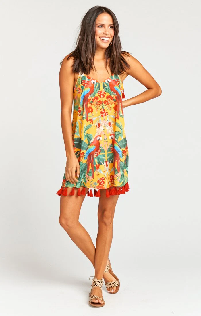Throw and Go Tassel Mini Dress - Image 4