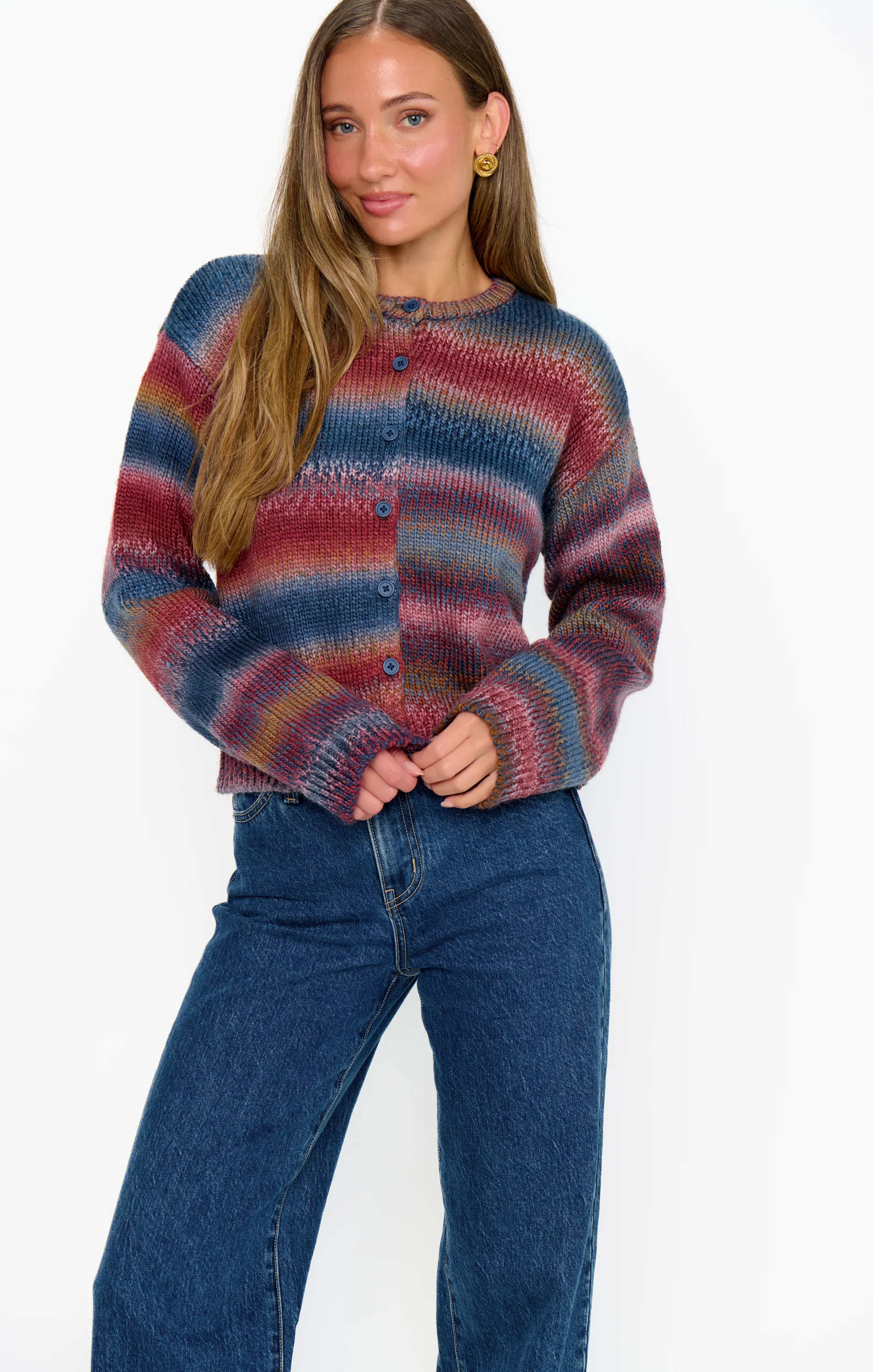 Throw on Cardigan ~ Opal Knit - Image 2